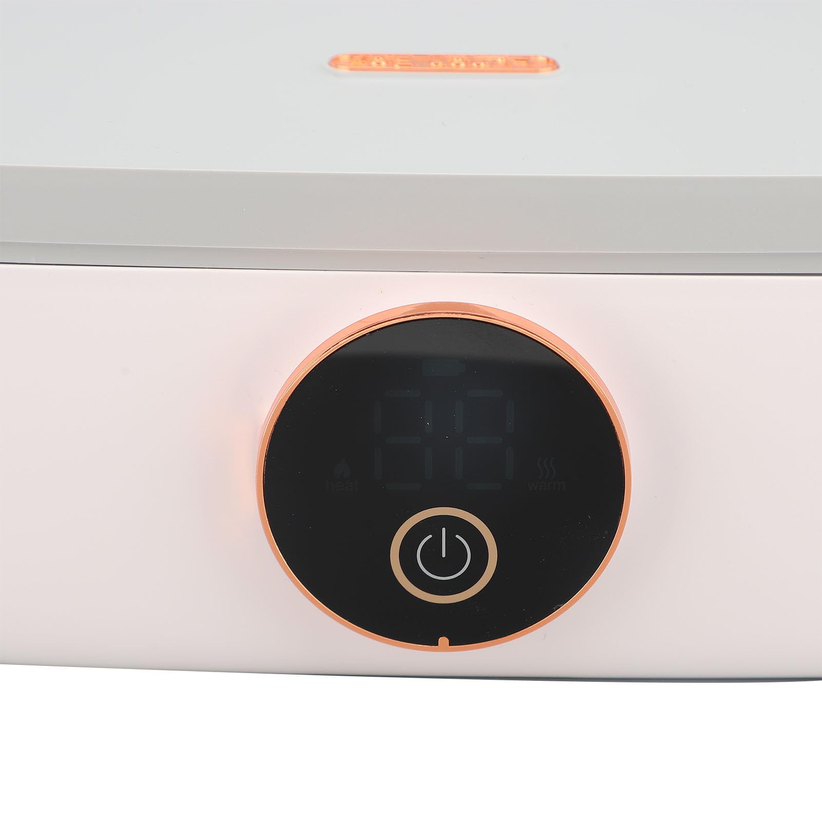 GLOGLOW Electric Lunch Box, 1L, USB Rechargeable, Heated Box, Wireless, Portable Food Warmer, Lunch Box with Stainless Steel Inner Shell for Home, Office, Travel, Outdoor