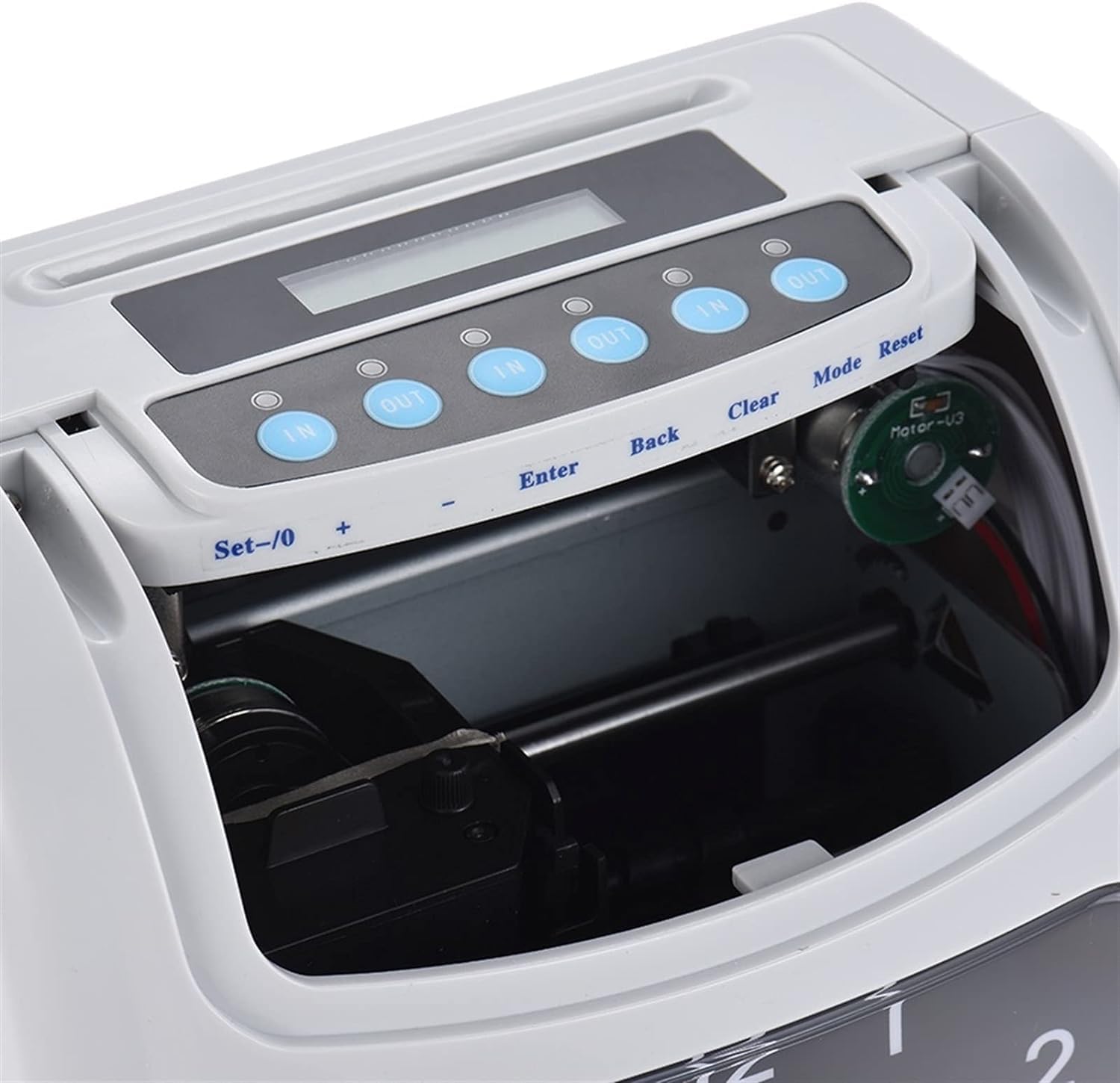 Fipka Electronic Employee Time Clock with Compact Design for Small Business, Attendance Time Recorder for Offices, Factories and Warehouses