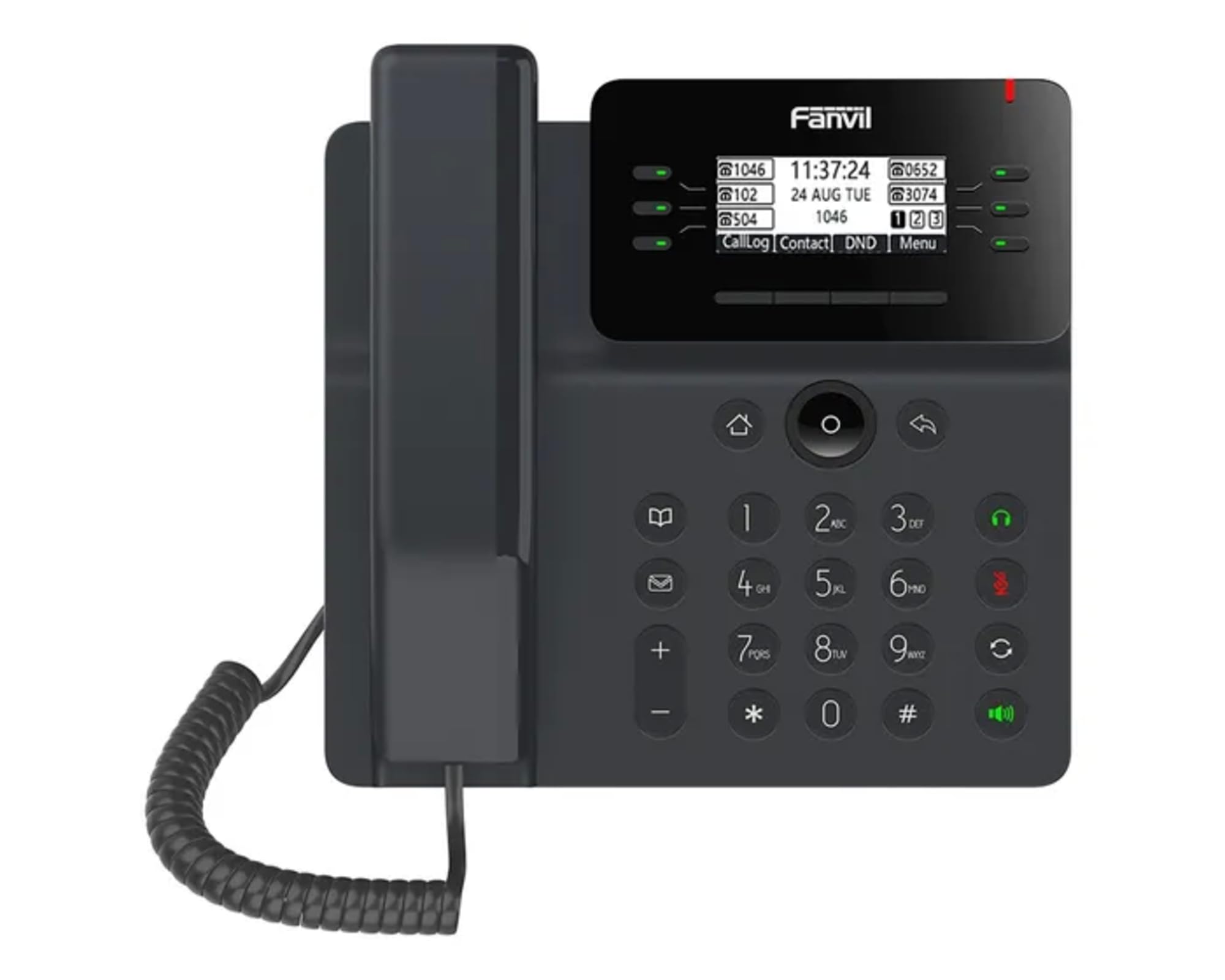 Fanvil V62 Essential Business Phone 6 SIP Lines HD Voice PoE Support