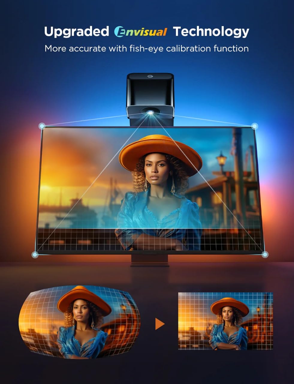 Govee Envisual TV Backlight (55~65 inch) - App Supported