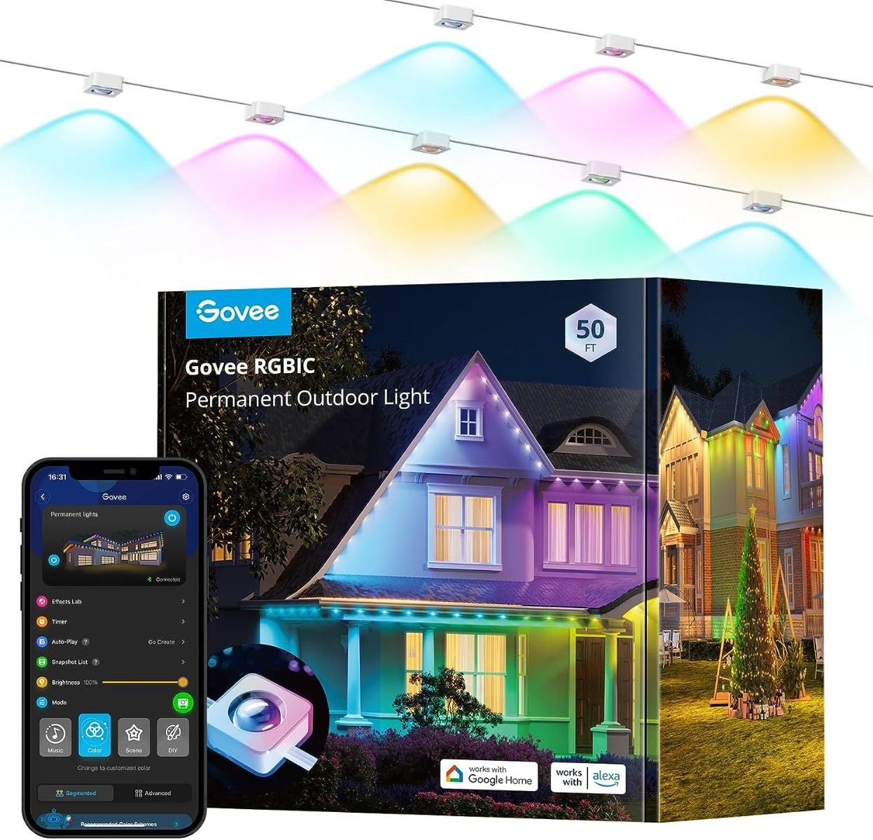 Govee Permanent Outdoor Lights 15m