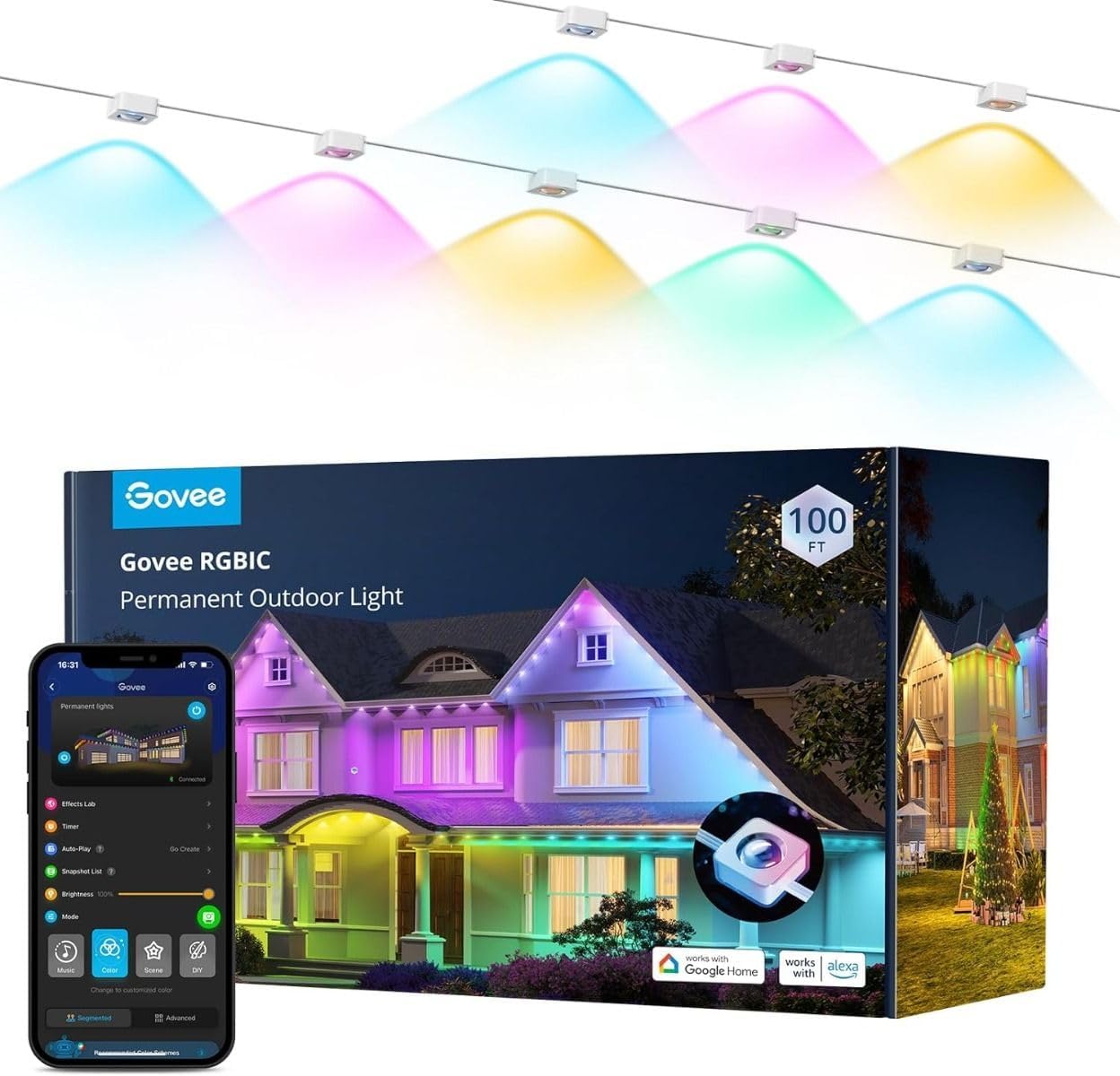 Govee Permanent Outdoor Lights 30m