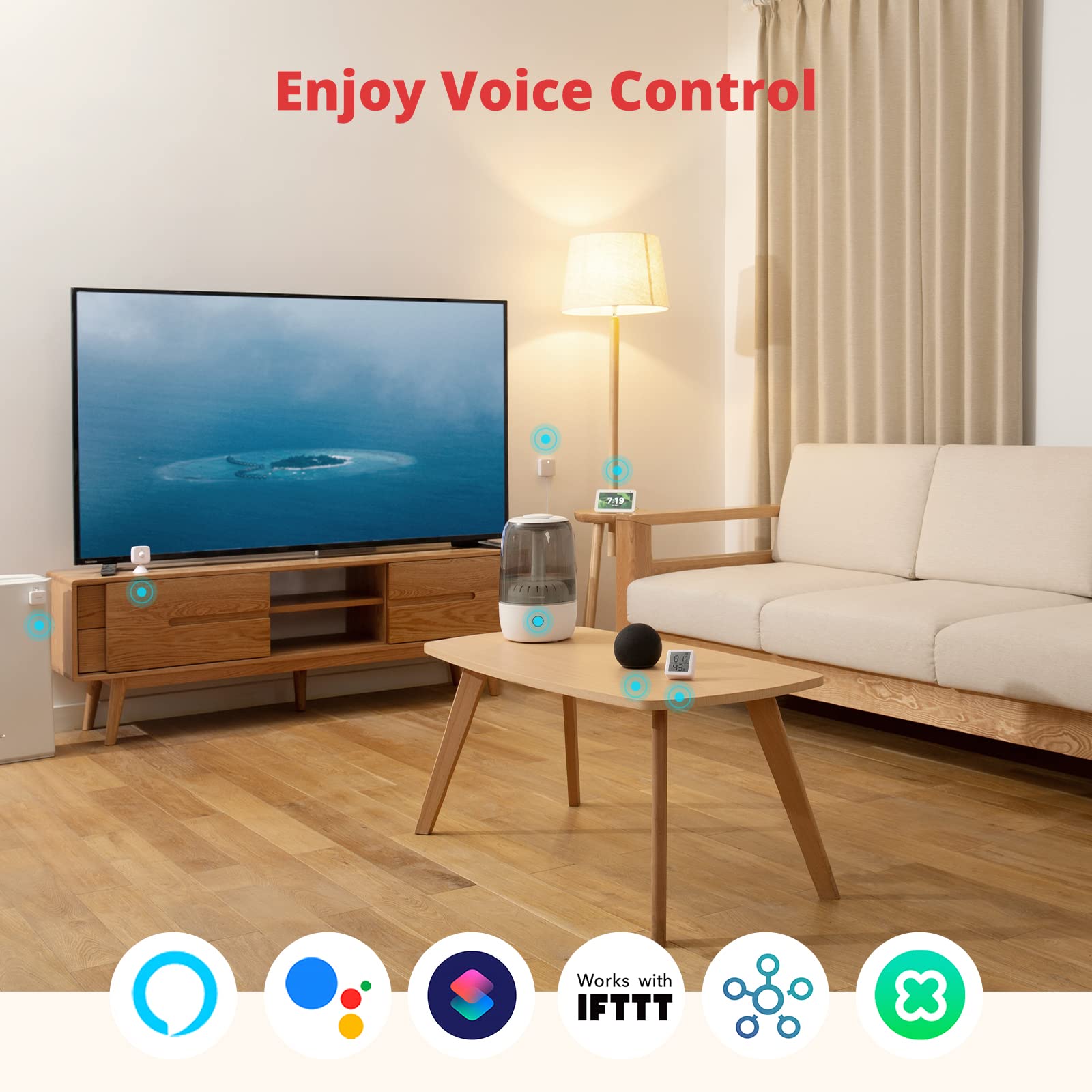 SwitchBot Hub Mini Smart Remote Control, Universal IR Remote Hub for Smart Home, IR Remote for TV and Air Conditioner, Connect SwitchBot Devices to WiFi, Works with Alexa, Google Home, Siri, IFTTT