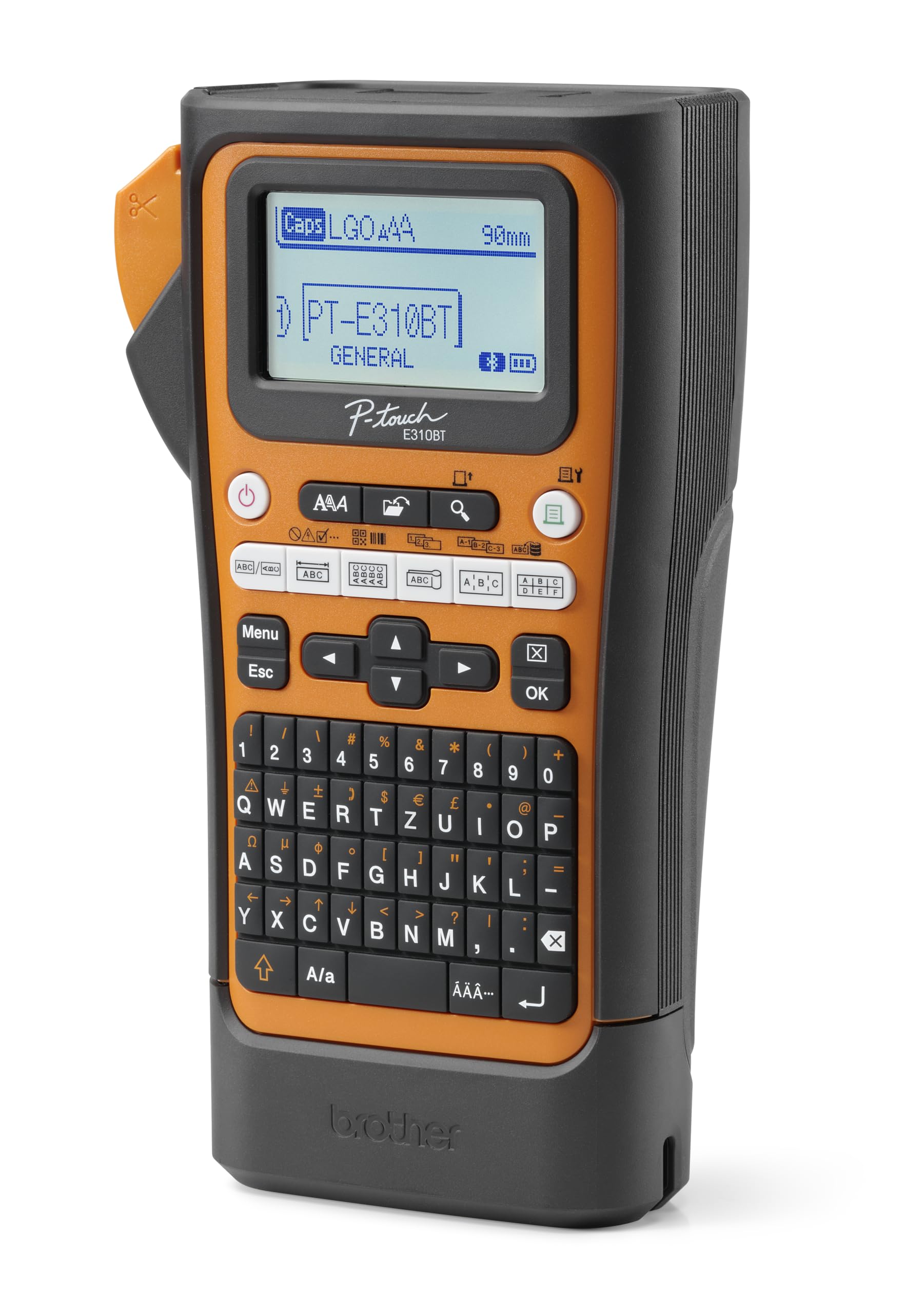 Brother Label Printer PT-E310BTVP Thermal Transfer 180 x 180 DPI 20 mm/sec Wired & Wireless HSE/TZE Bluetooth AZERTY