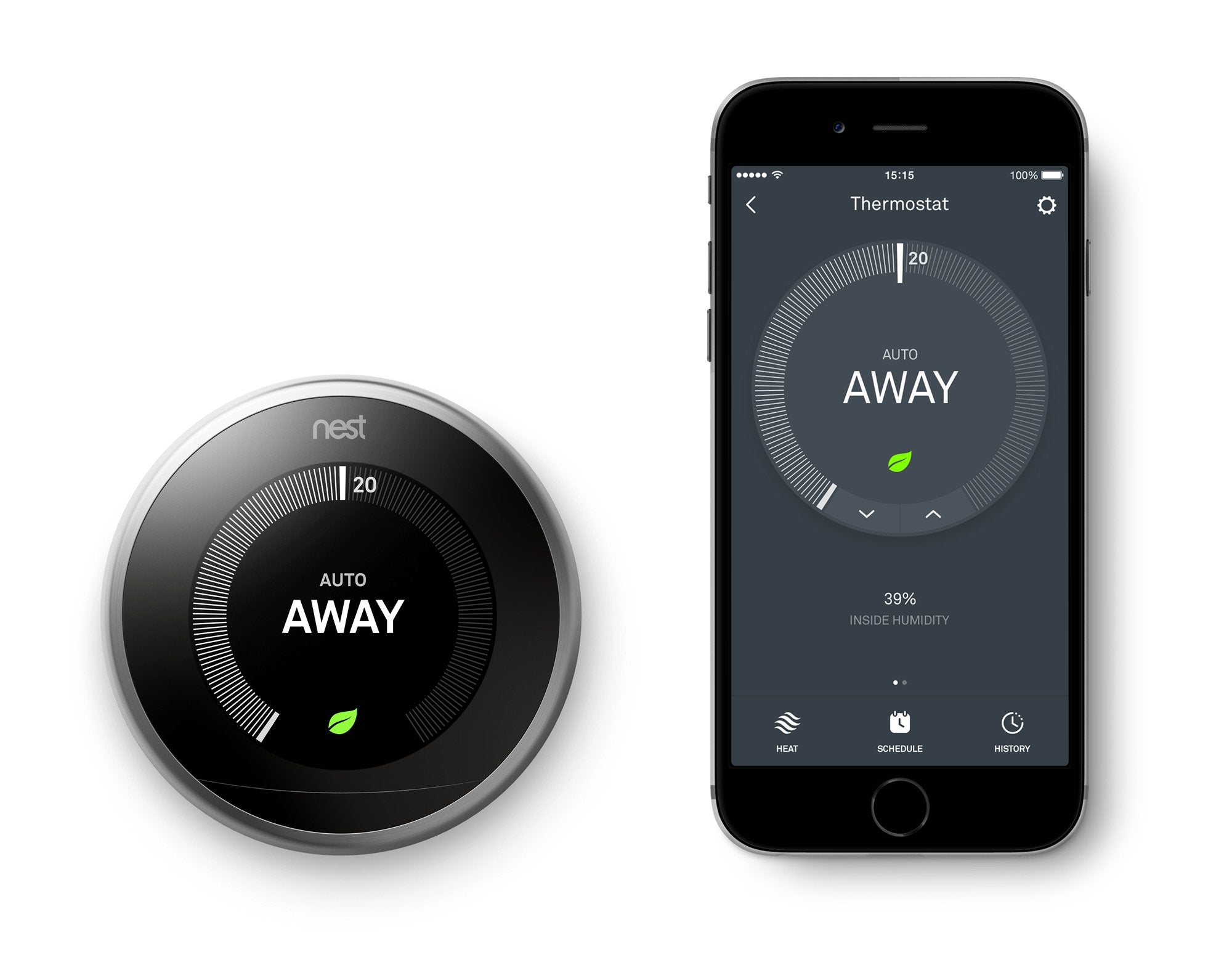 Google Nest Learning Thermostat 3rd Generation, Stainless Steel - Smart Thermostat - A Brighter Way To Save Energy