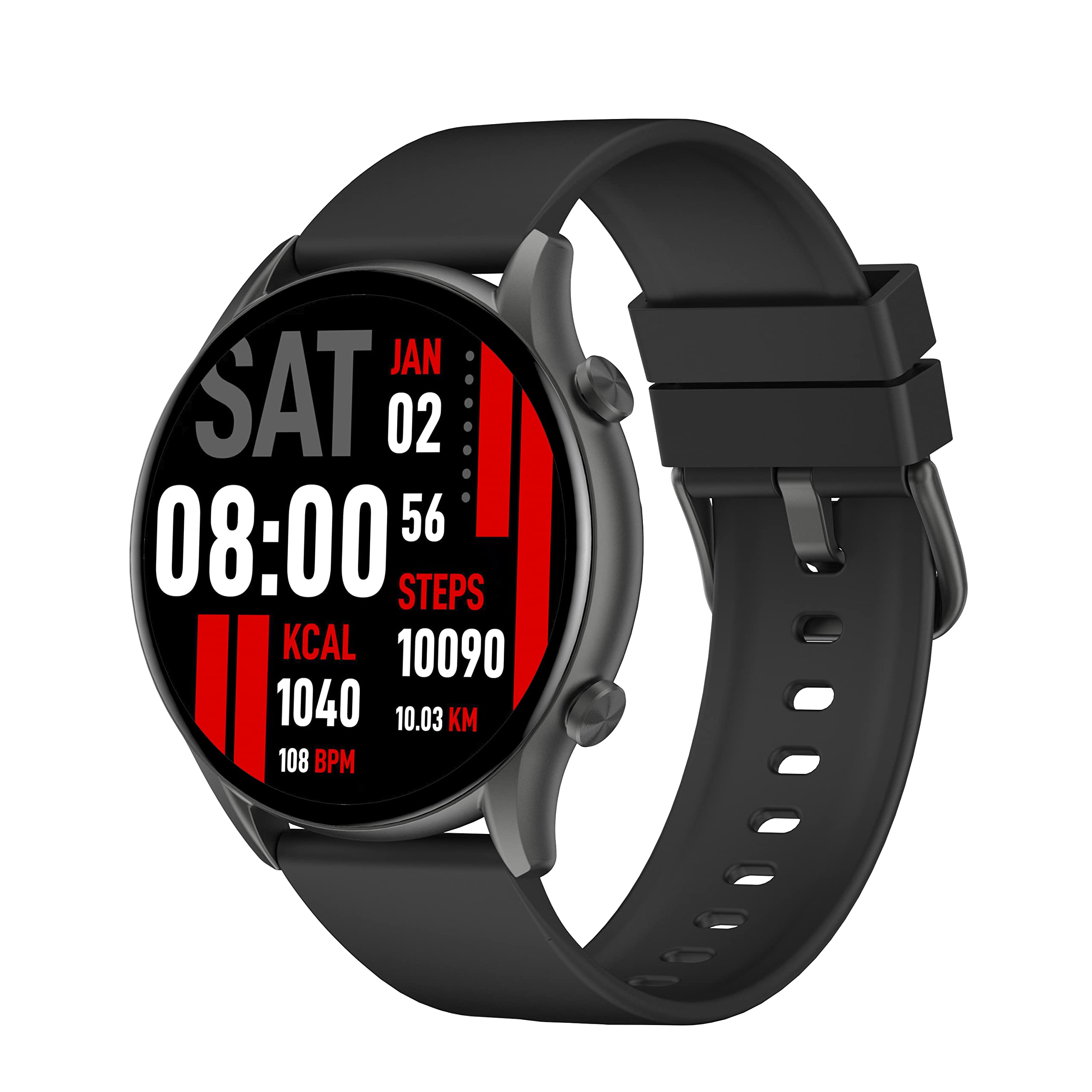 KIESLECT calling watch kr Black