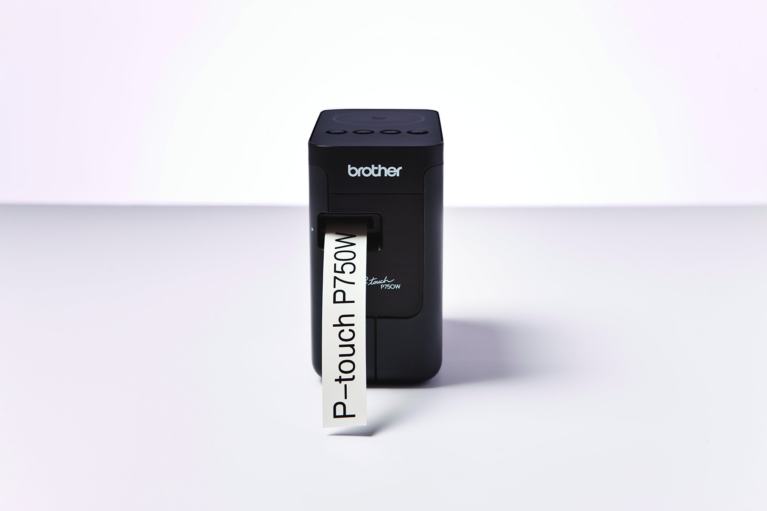 بروذر طابعة ملصقات لاسلكية PT-P750W - اسود