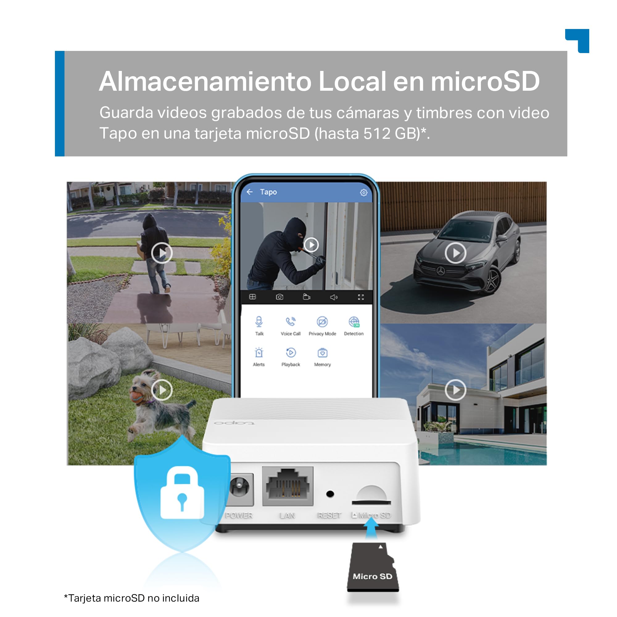 TP-Link Tapo H200 Smart IoT Hub, Up to 64 Switches and Sensors or Buttons + 4 Battery Cameras or Doorbells, Not Compatible with Tapo Camera Models with Power Cable, Kasa KE100 Thermostat