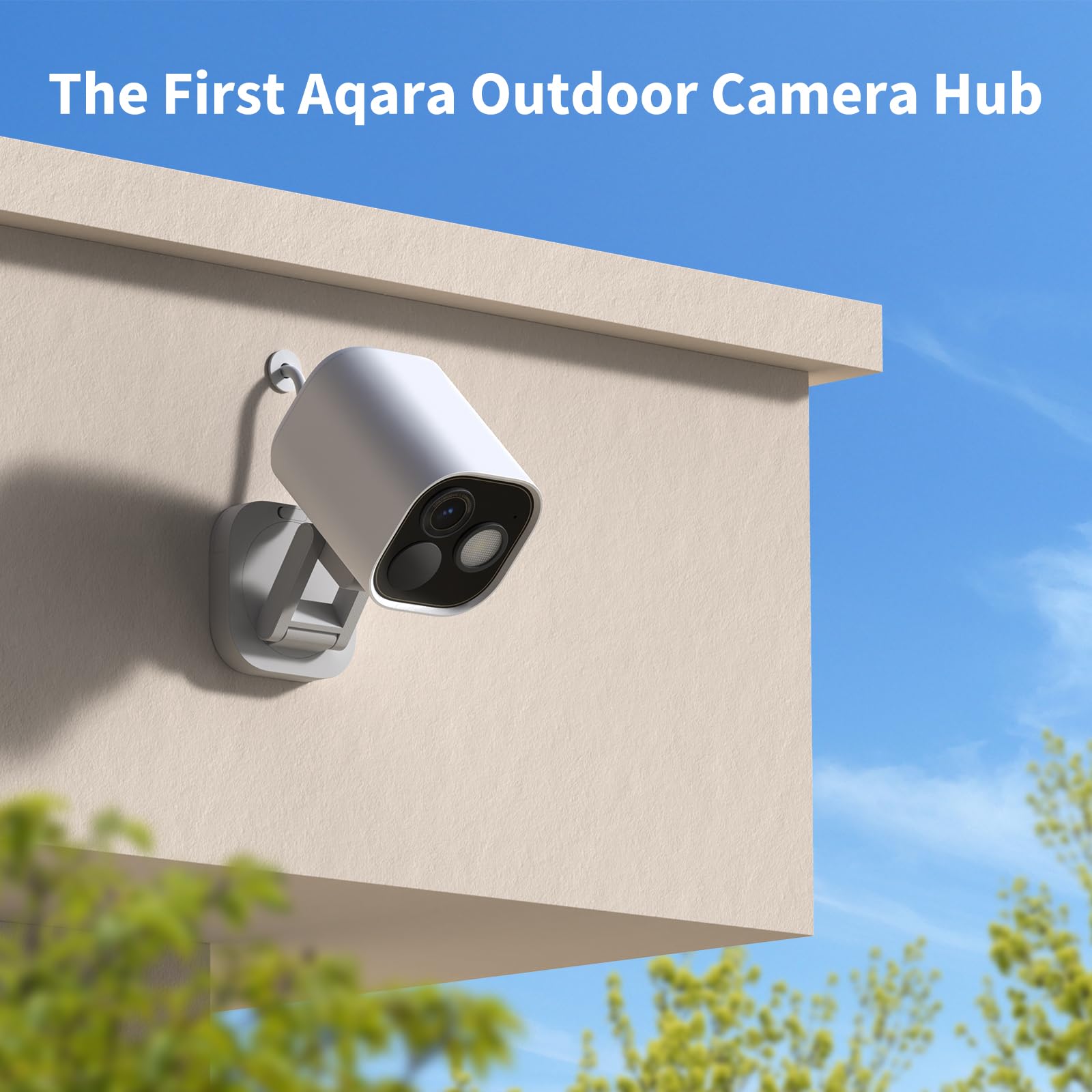 Aqara G5 Pro Camera Hub PoE 4MP, Wired Outdoor Security Camera with True Color Night Vision, HomeKit Secure Video, Thread Border Router, Local Detection, Thread/Zigbee, Supports Alexa & Google, Gray