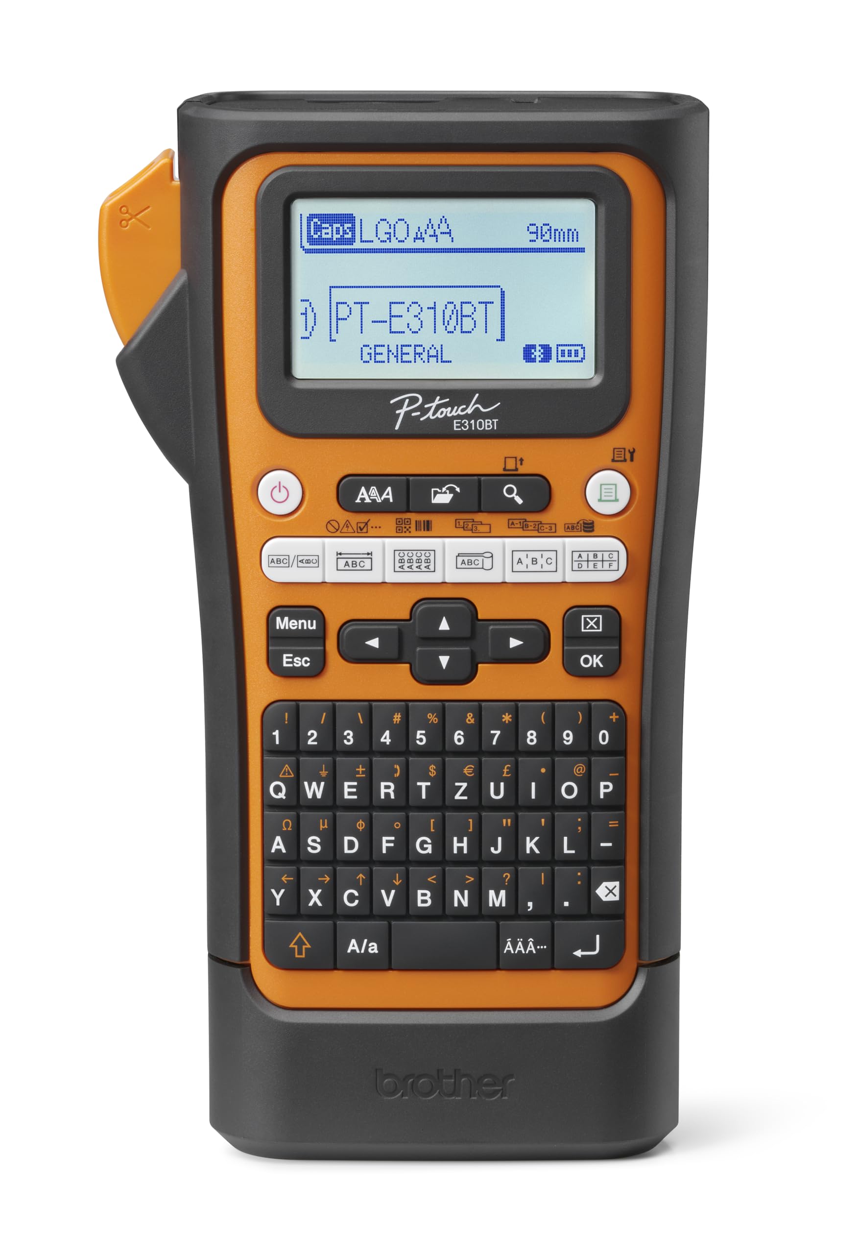 Brother Label Printer PT-E310BTVP Thermal Transfer 180 x 180 DPI 20 mm/sec Wired & Wireless HSE/TZE Bluetooth AZERTY