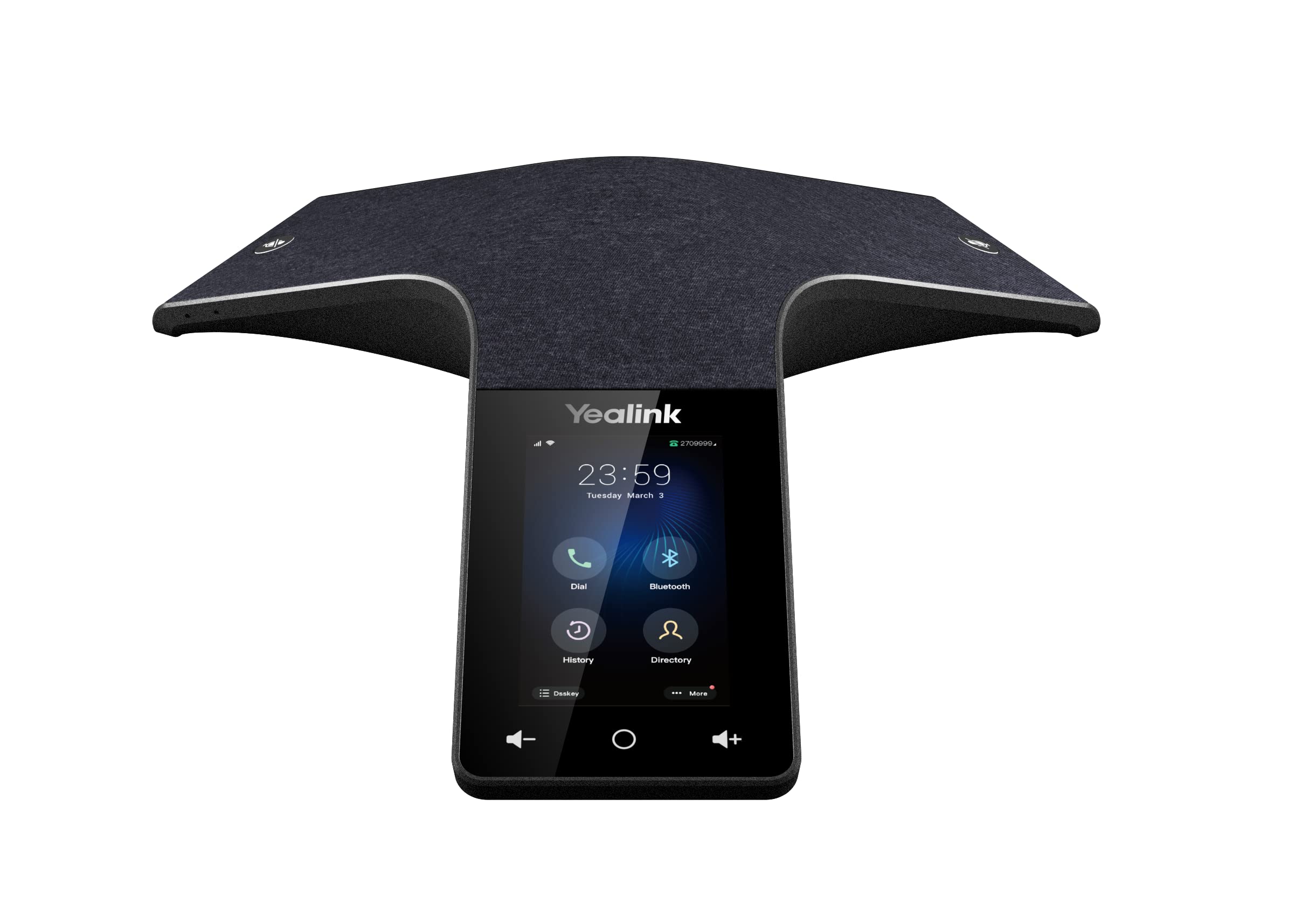 Yealink IP Conference Station CP925 - Wired/Wireless - Wi-Fi - Desktop - Black