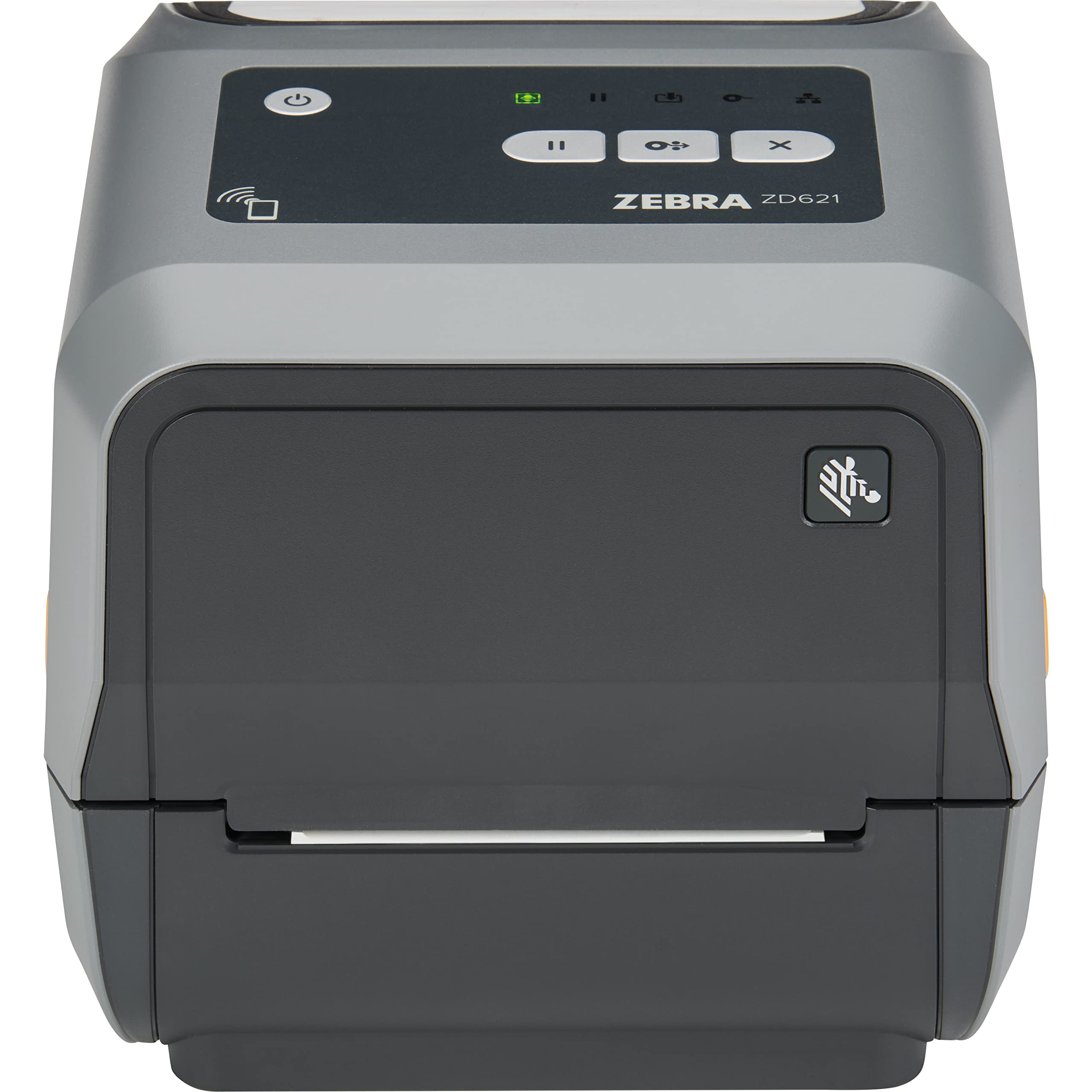 Zebra Desktop Printer ZD621 Thermal Transfer 300 DPI 4 Inch Print Width USB Ethernet Serial Connection ZD6A043-301F00EZ, Requires Thermal Ribbon for Use