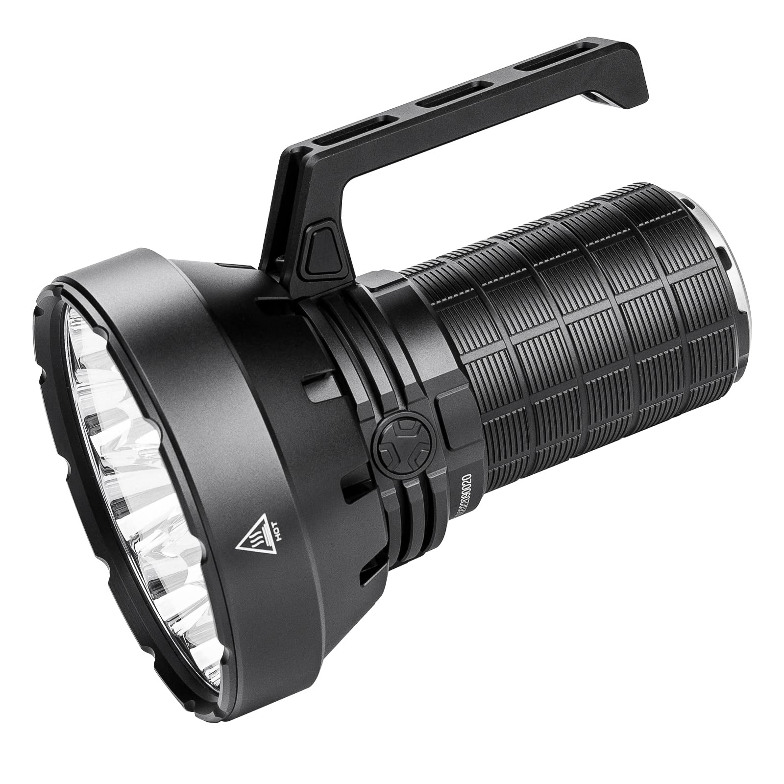 IMALENT SR16 Rechargeable Flashlight 55000 Lumens, Super Bright Led Flashlight, Tactical Flashlight, with 16 XHP50.3 HI LEDs Waterproof, Long Beam Distance 1715 Meters, for Searching, Rescue, Camping