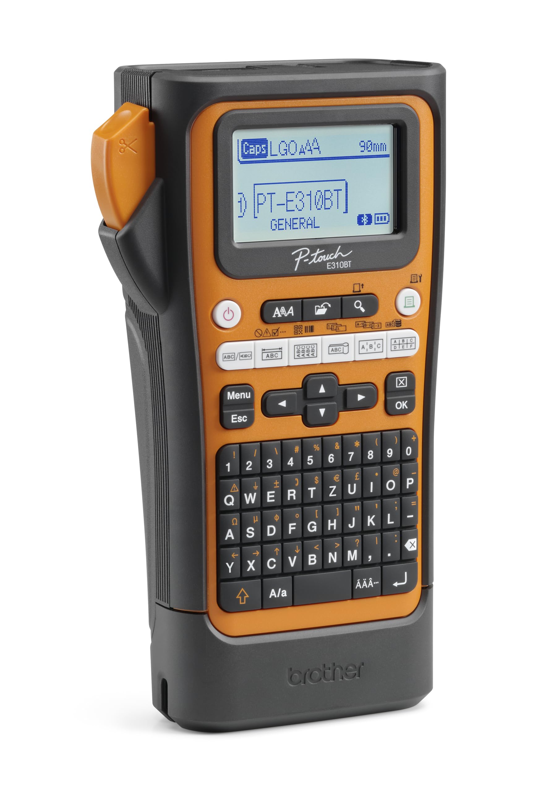 Brother Label Printer PT-E310BTVP Thermal Transfer 180 x 180 DPI 20 mm/sec Wired & Wireless HSE/TZE Bluetooth AZERTY
