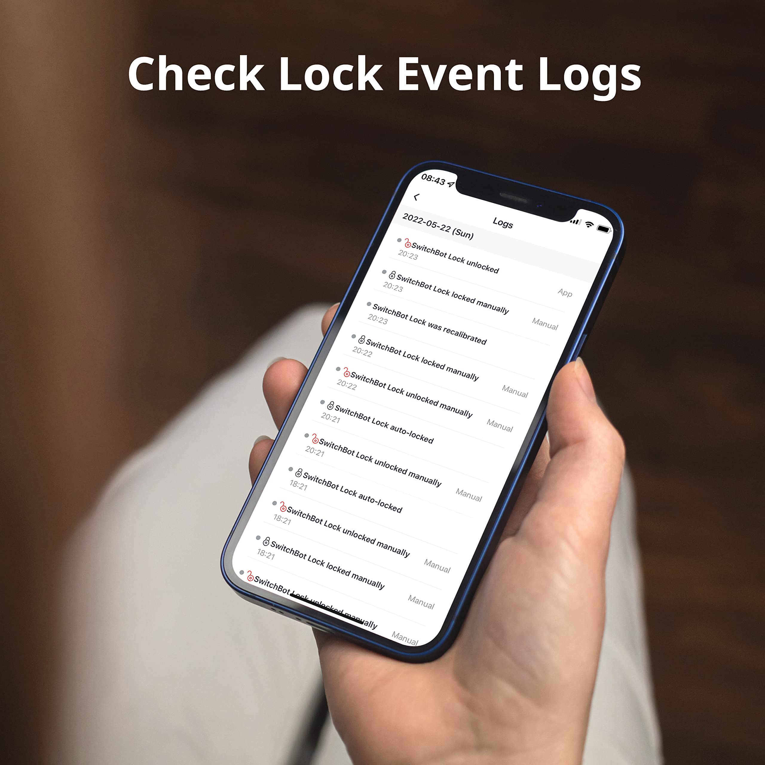 SwitchBot Smart Keypad for SwitchBot Lock, Keyless Home Entry, IP65 Waterproof, Supports Virtual Passwords for Home Security, 2 Years Battery Life