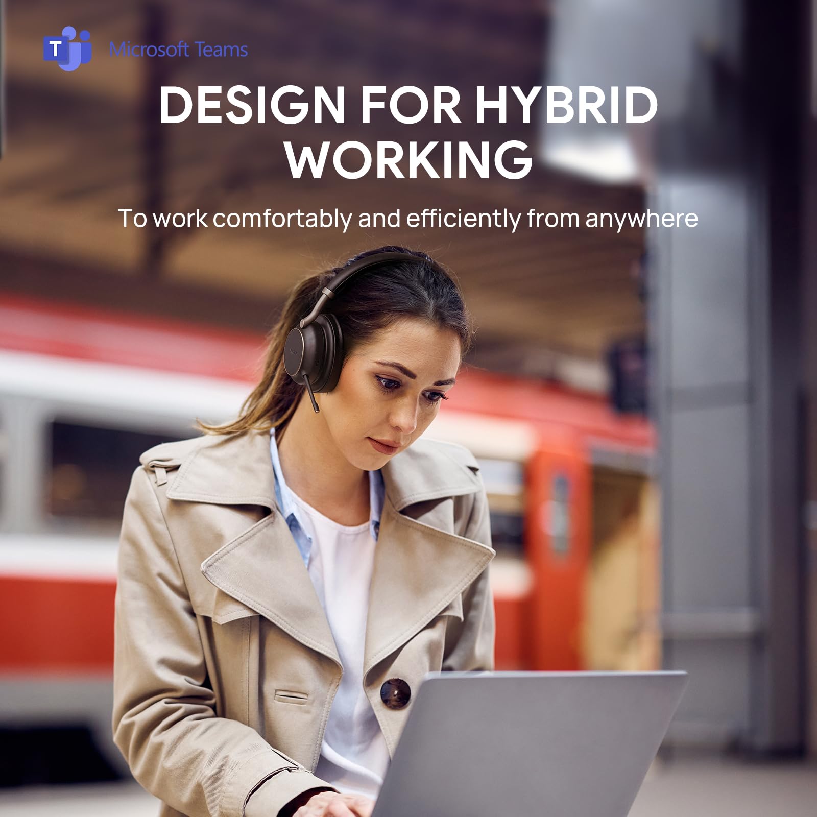 Yealink BH76 Plus UC Black Bluetooth Headset Wireless Headphones