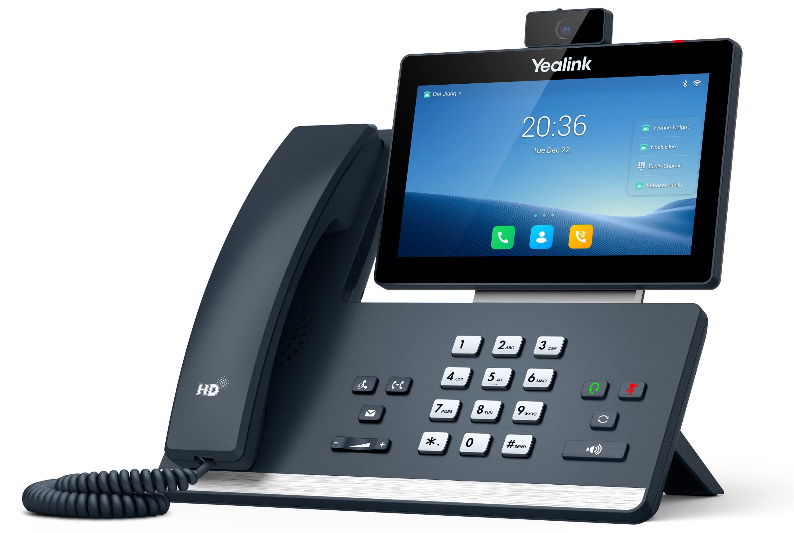 Yealink IP Phone SIP-T58W Adjustable Touchscreen 7 Inch (1024 x 600)