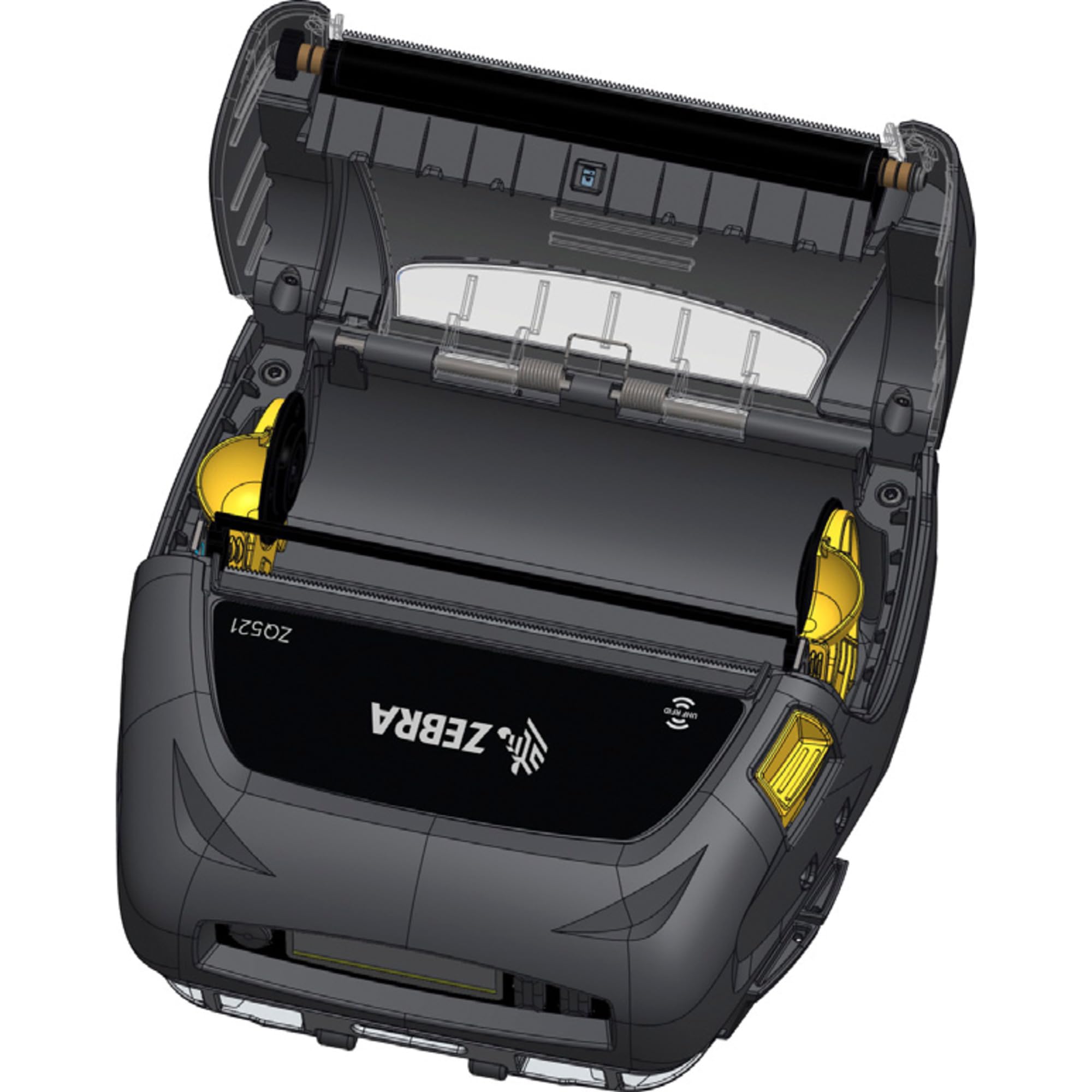 Zebra ZQ521 imprimante pour étiquettes Thermique directe 203 x 203 DPI 127 mm/sec Avec fil &sans fil Wifi Bluetooth