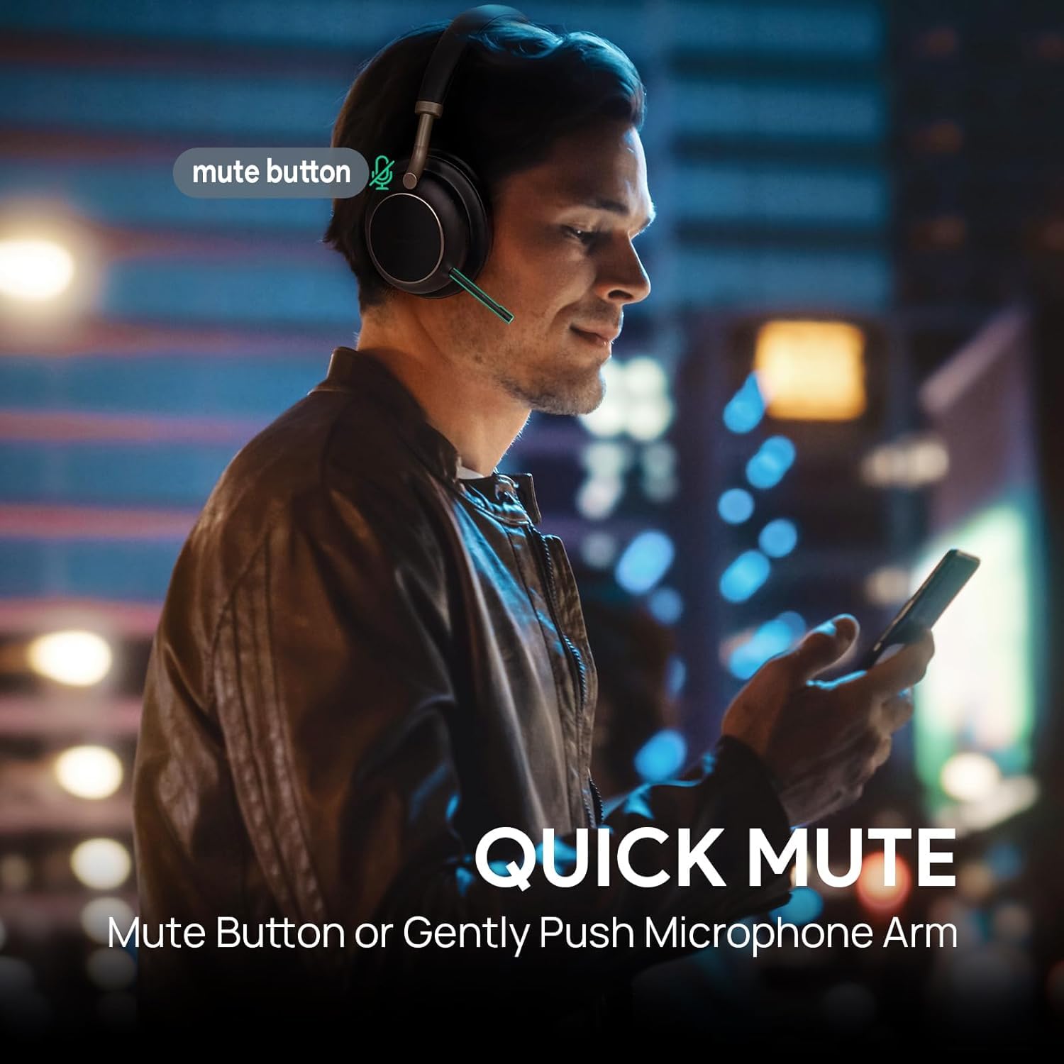 Yealink BH76 Plus UC Black Bluetooth Headset Wireless Headphones