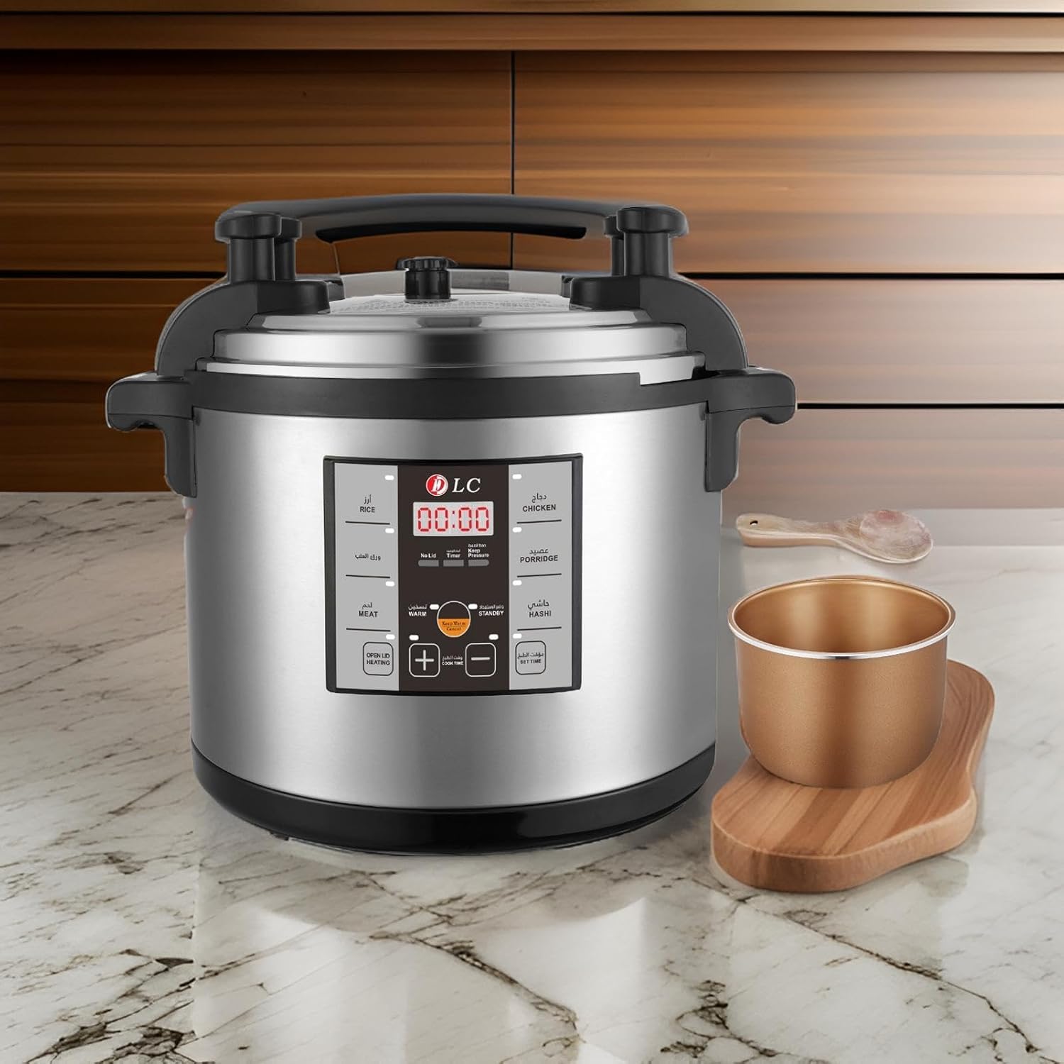 Electric Pressure Cooker 15 L 1900 W DLC-38910-15 Silver/Black