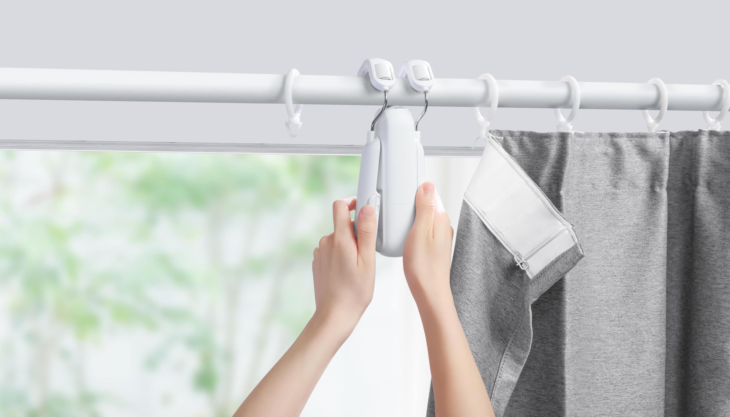 SwitchBot Smart Curtain Rod 3 White