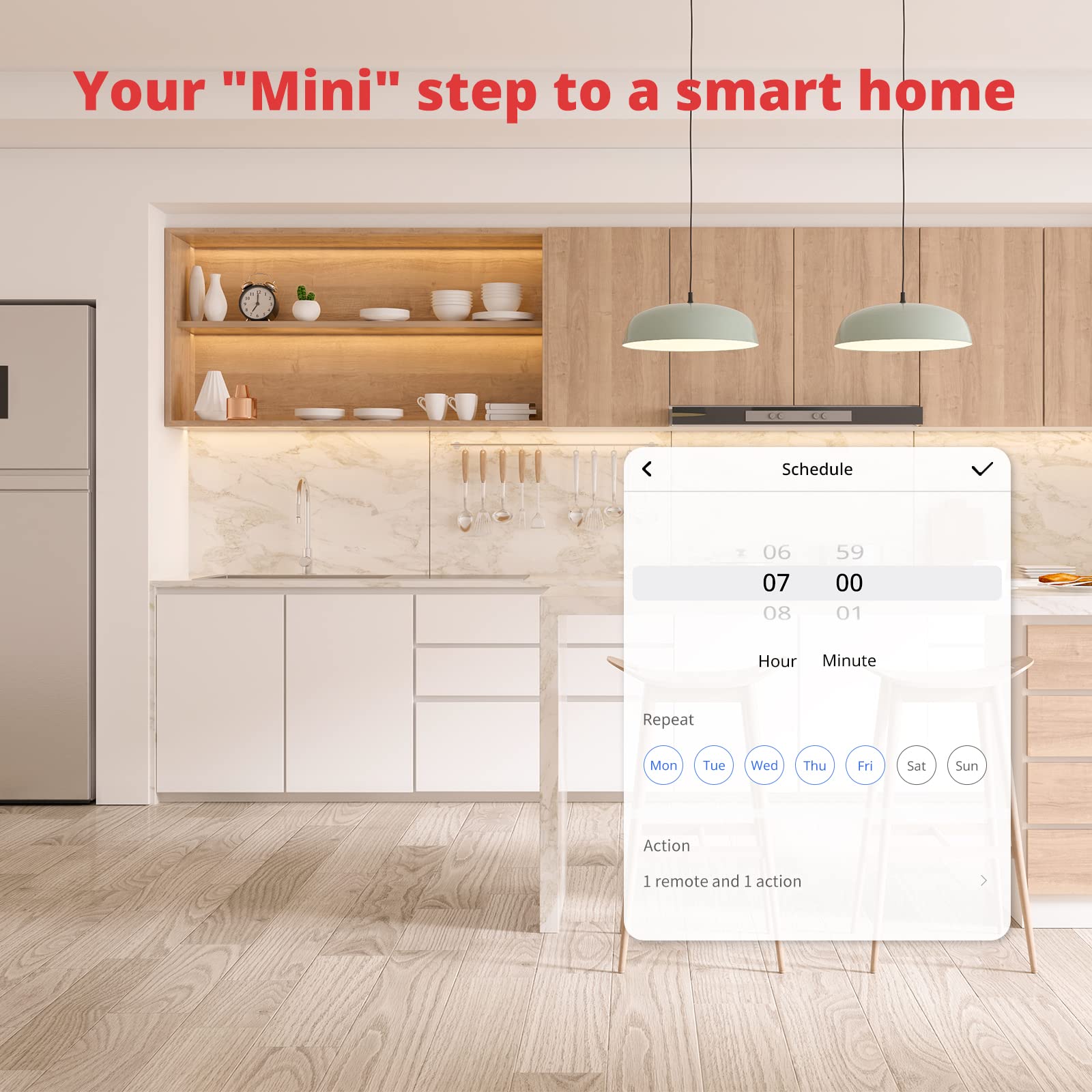 SwitchBot Hub Mini Smart Remote Control, Universal IR Remote Hub for Smart Home, IR Remote for TV and Air Conditioner, Connect SwitchBot Devices to WiFi, Works with Alexa, Google Home, Siri, IFTTT