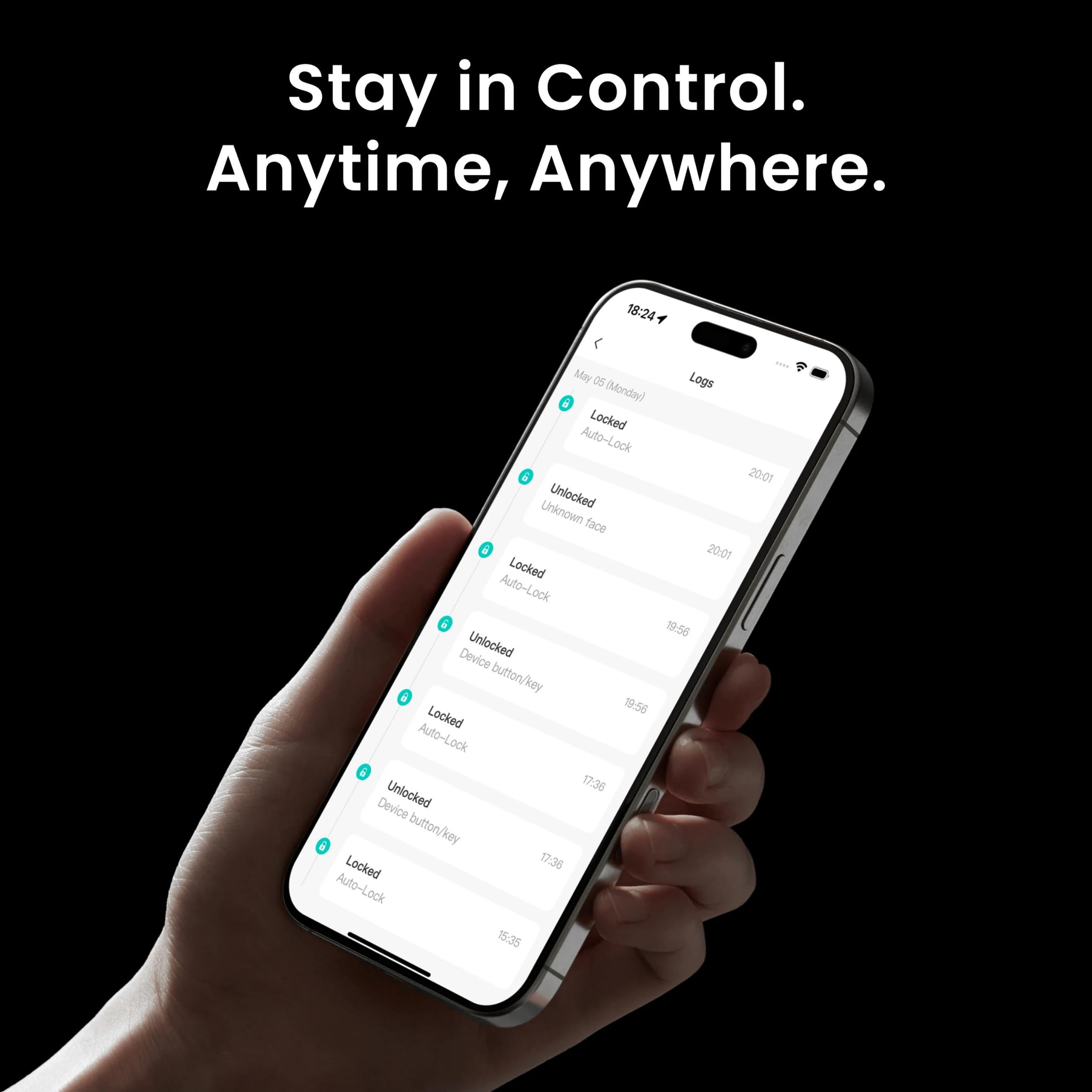 سويتش بوت قفل ذكي، مفتاح ألترا، مفتاح ذكي - سويتش بوت، قفل الباب، قفل تلقائي، تحكم في الهاتف الذكي، متوافق مع اليكسا، جوجل هوم سيري، دعم عن بعد، سهل التركيب || لون اسود