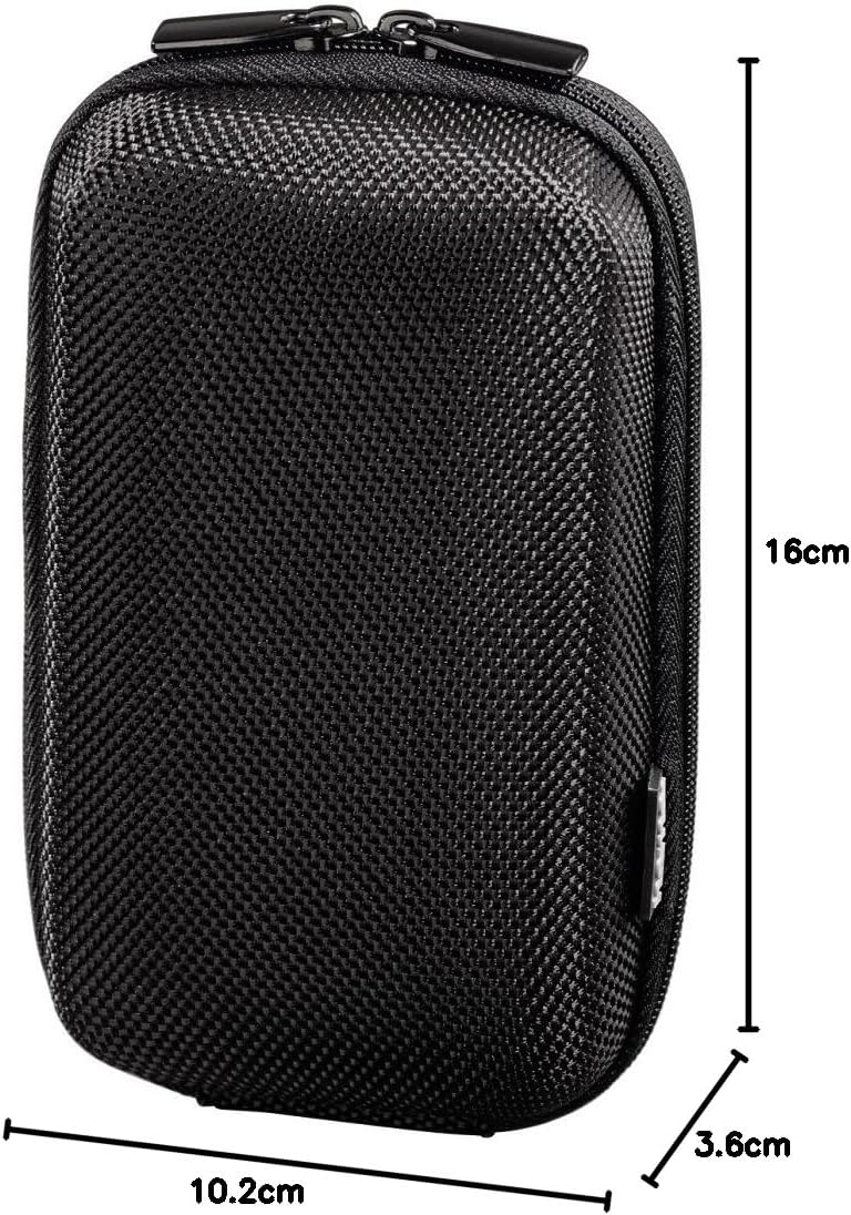 Hama Hard Drive Case EVA Material 95546, 2.5 Inch, Black