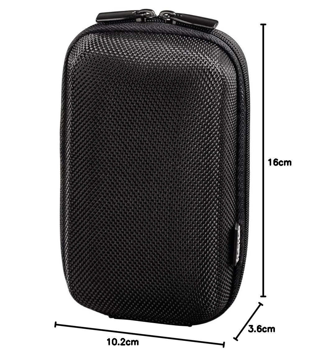 Hama Hard Drive Case EVA Material 95546, 2.5 Inch, Black