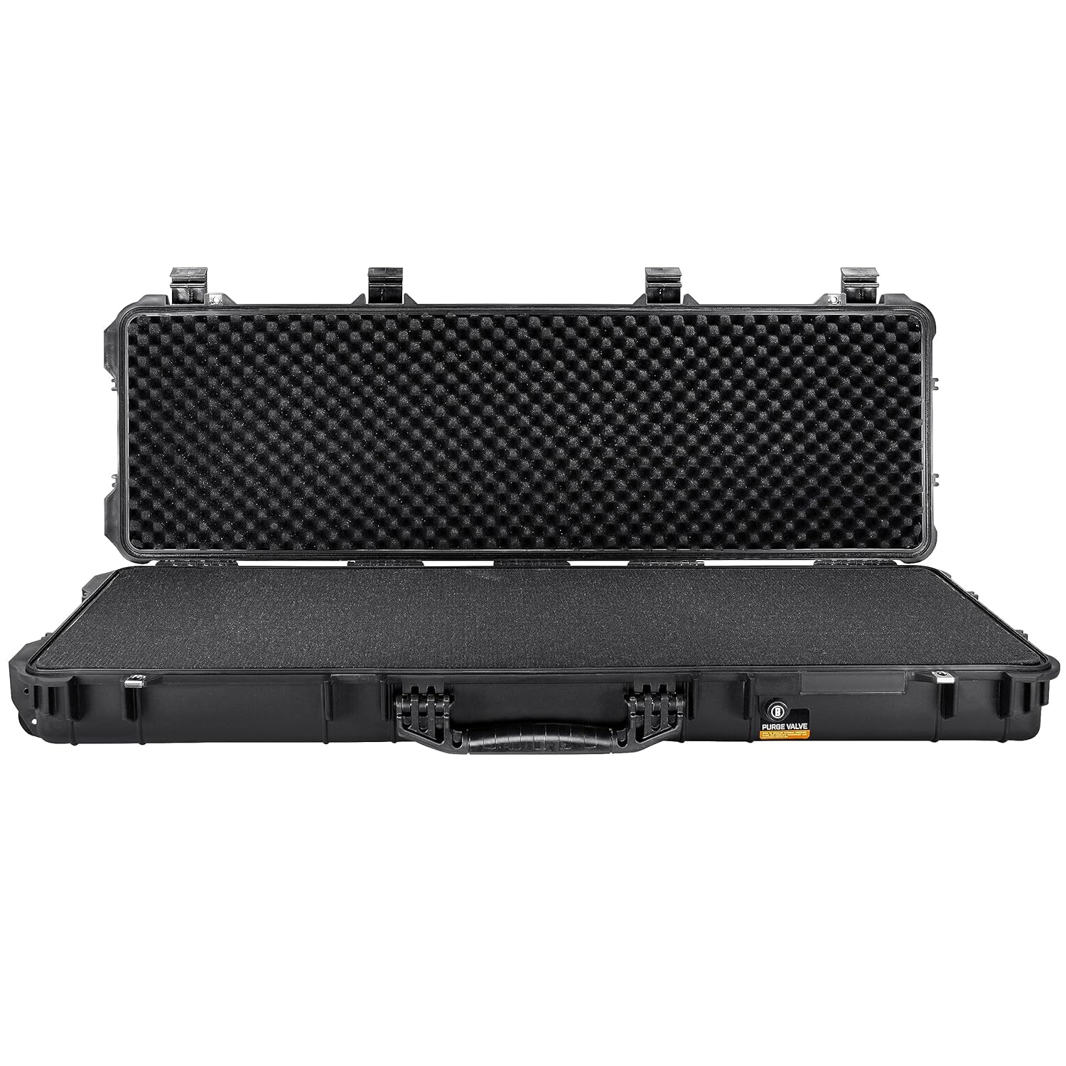 MATAR 40Inch Extra Large Waterproof Hard Case For Equipment, Shock Proof, Well-Equpped Tools Case Black MT-38193