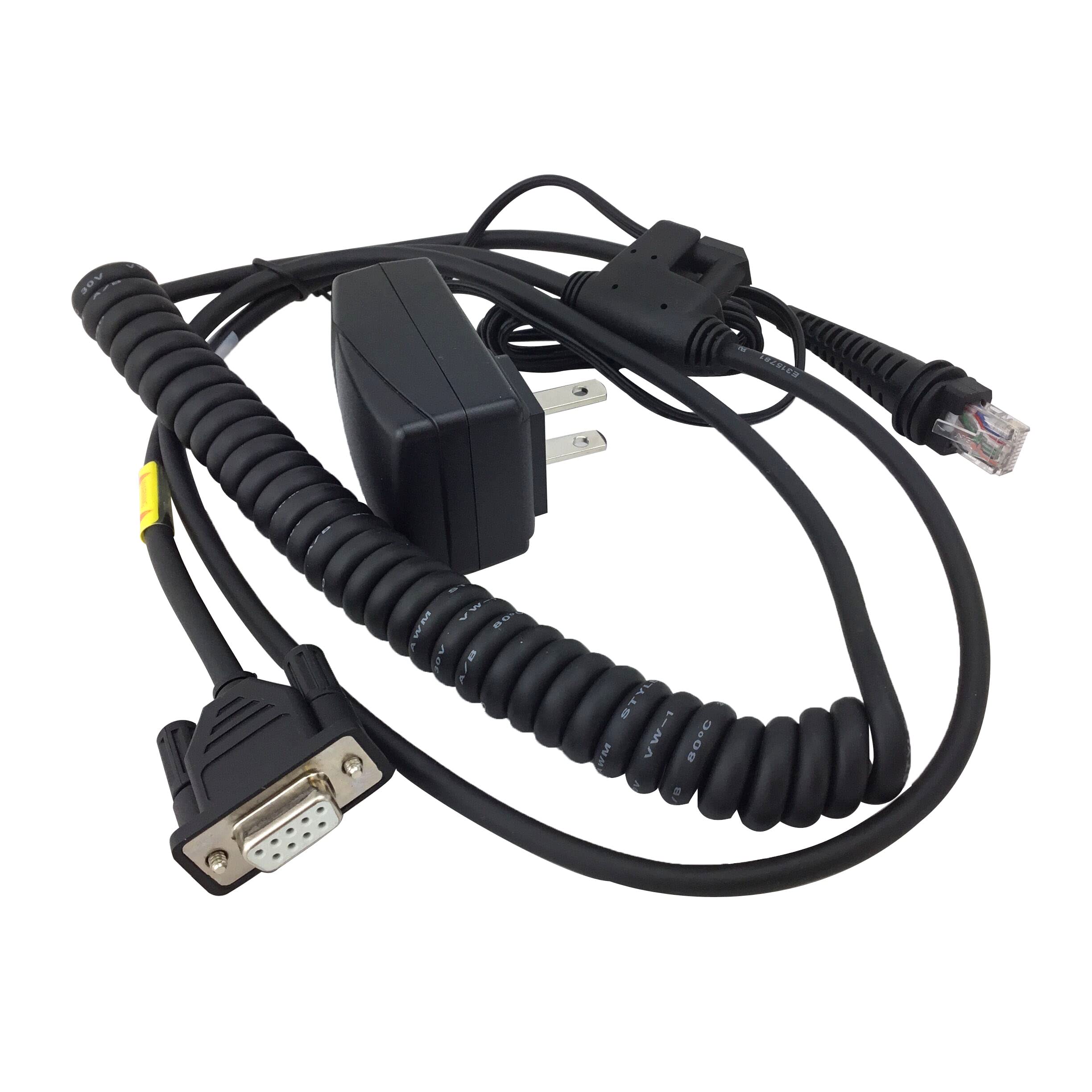 Honeywell Voyager 1250G Single-Line Laser Barcode Scanner (1D and GS1 DataBar symbologies), Includes Power Supply, RS232 Cable and USB Cable