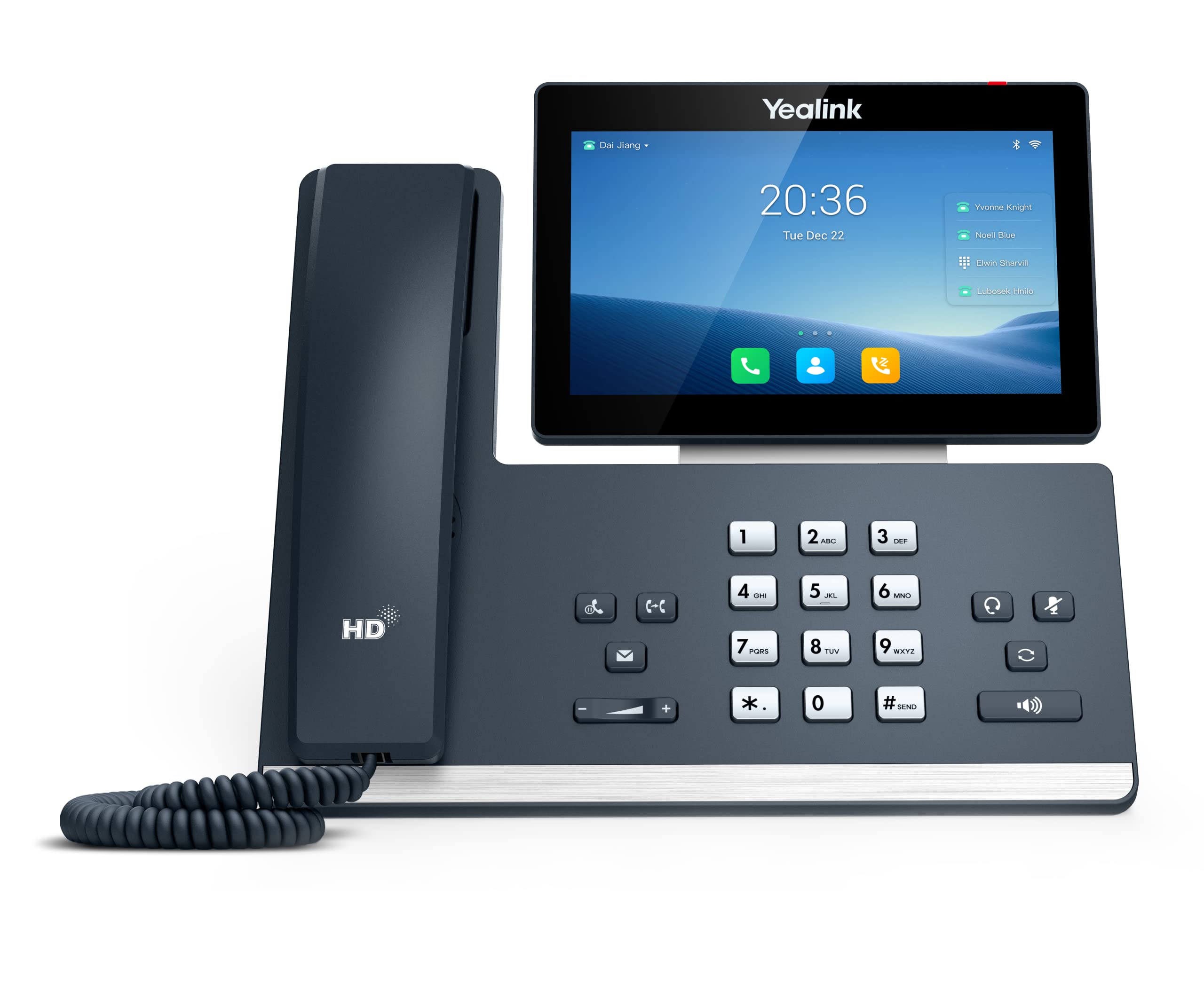 Yealink IP Phone SIP-T58W Adjustable Touchscreen 7 Inch (1024 x 600)