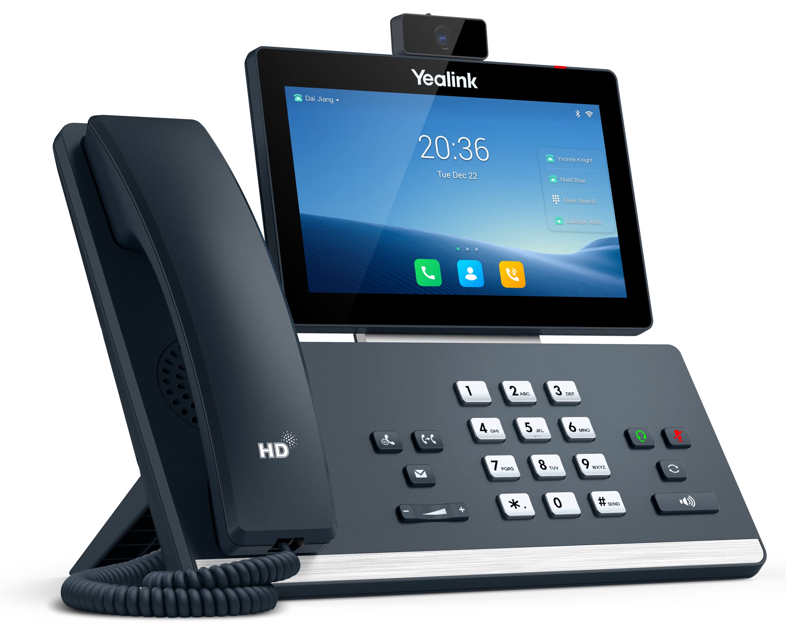 Yealink IP Phone SIP-T58W Adjustable Touchscreen 7 Inch (1024 x 600)