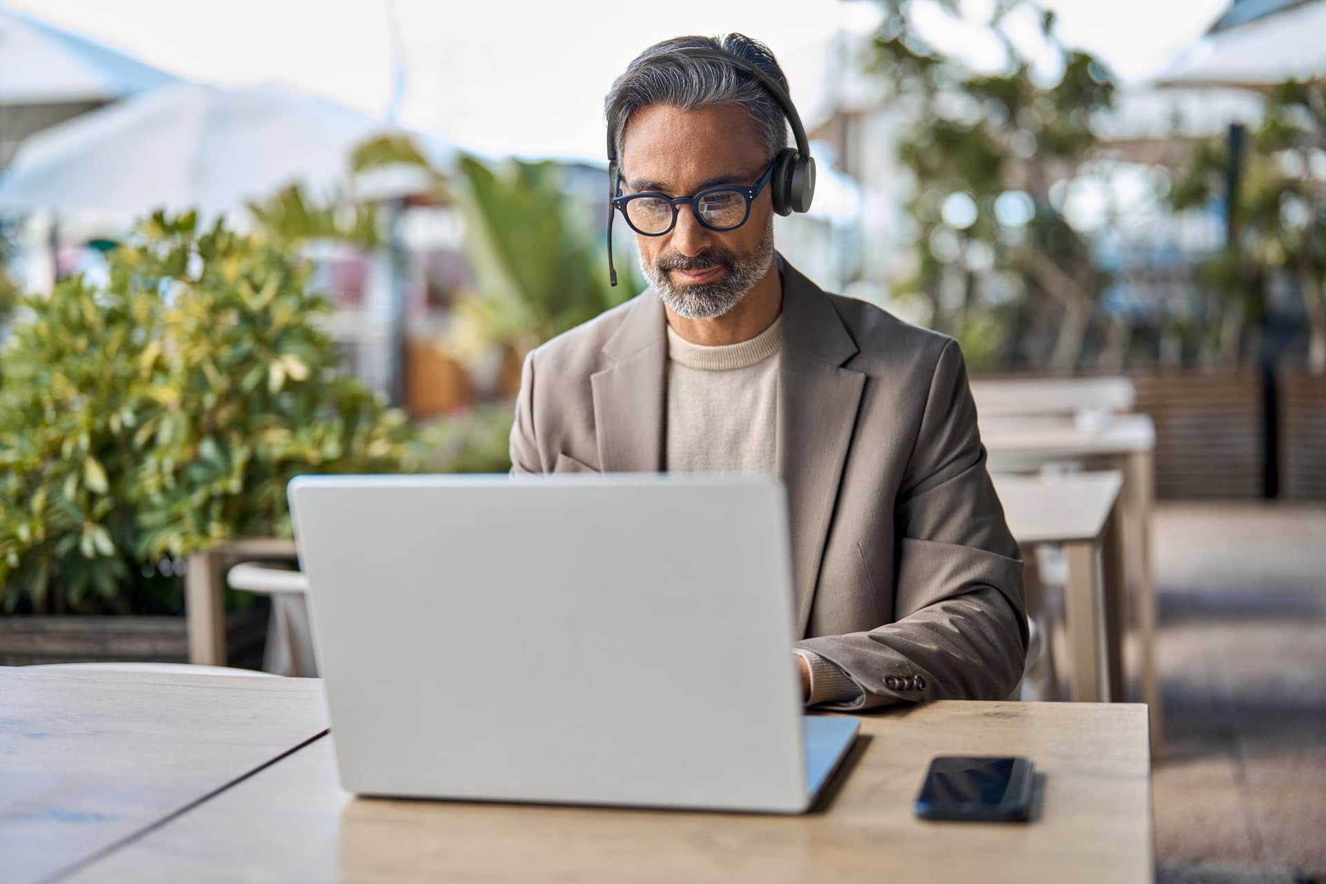 WH64 Hybrid Dual Teams Headset with Dongle - Hybrid Technology, Optimised for Microsoft Teams, Two-Ear Design, Noise Cancellation, USB