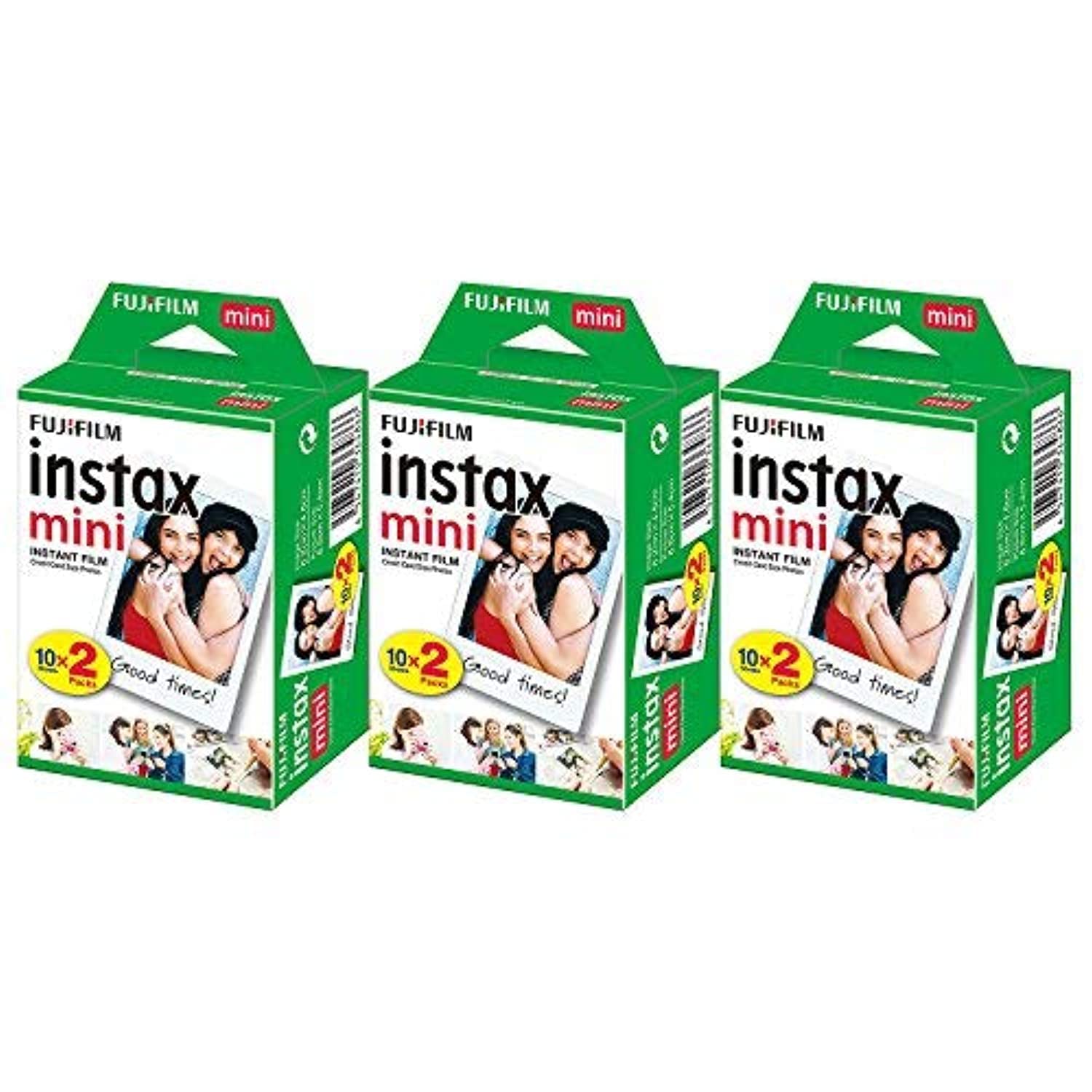 Fujifilm Instax Mini Instant Film 60 Sheets - 6 Packs of 10 Sheets, 3216576414