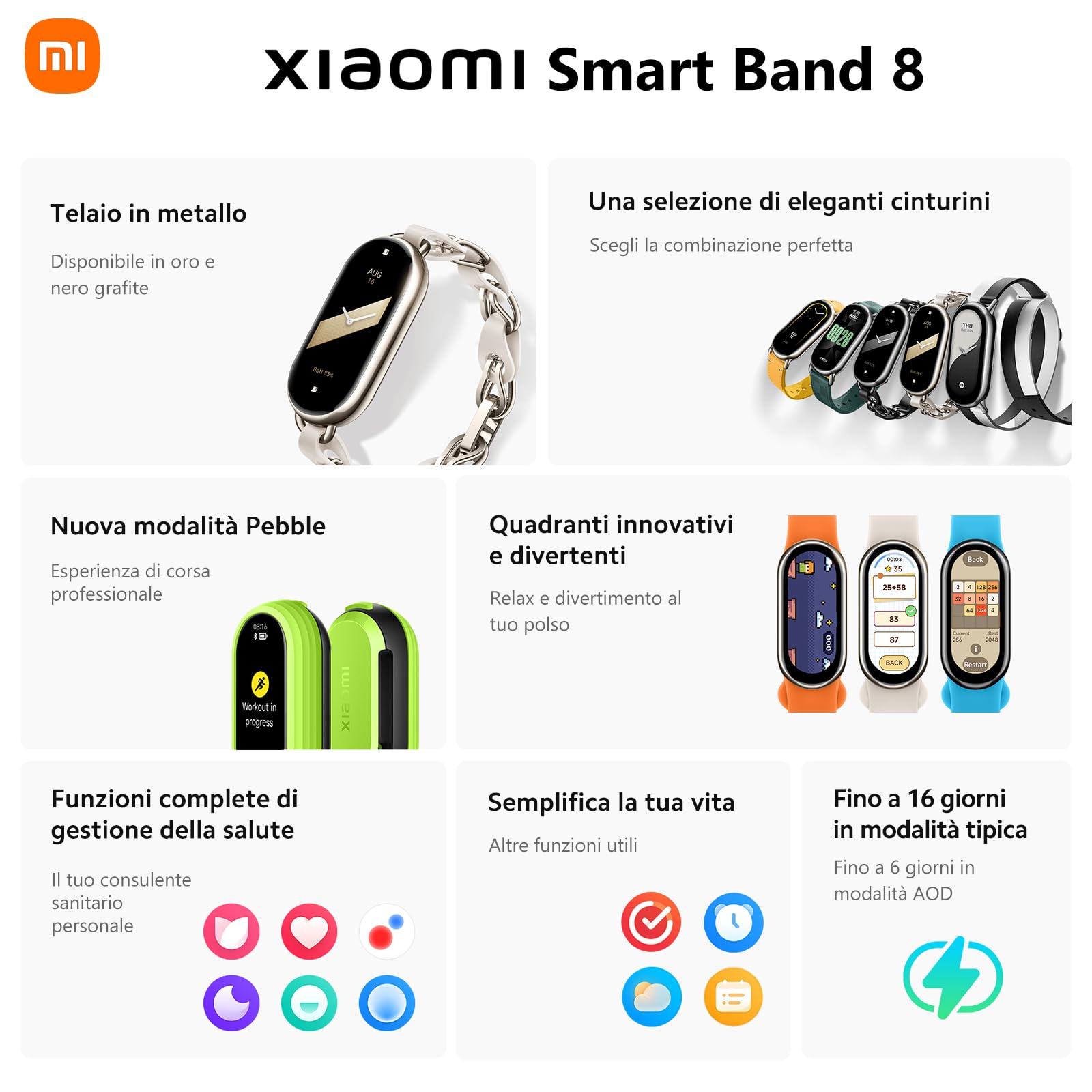 Xiaomi Smart Band 8 Graphite Black