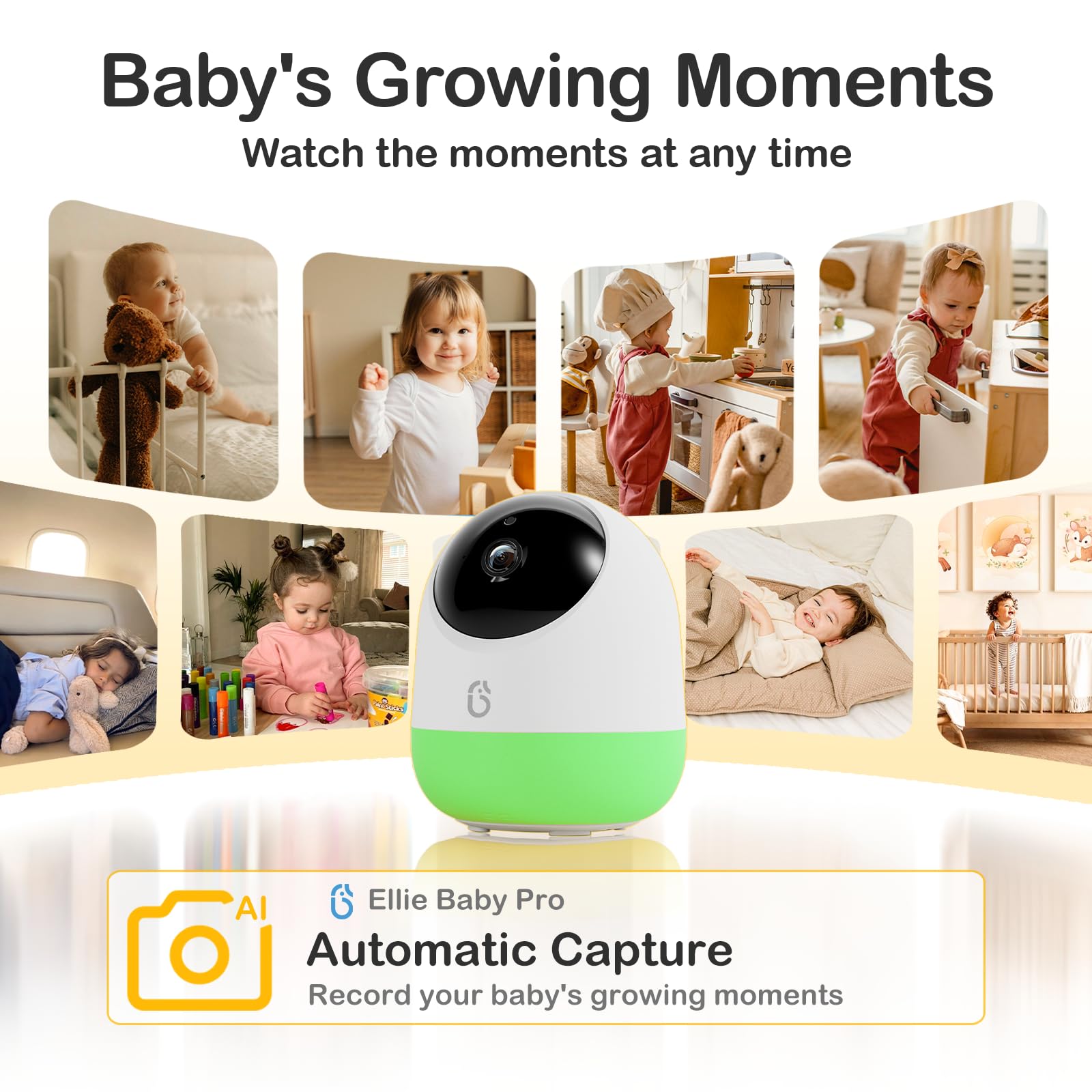 Ellie Baby Monitor with App