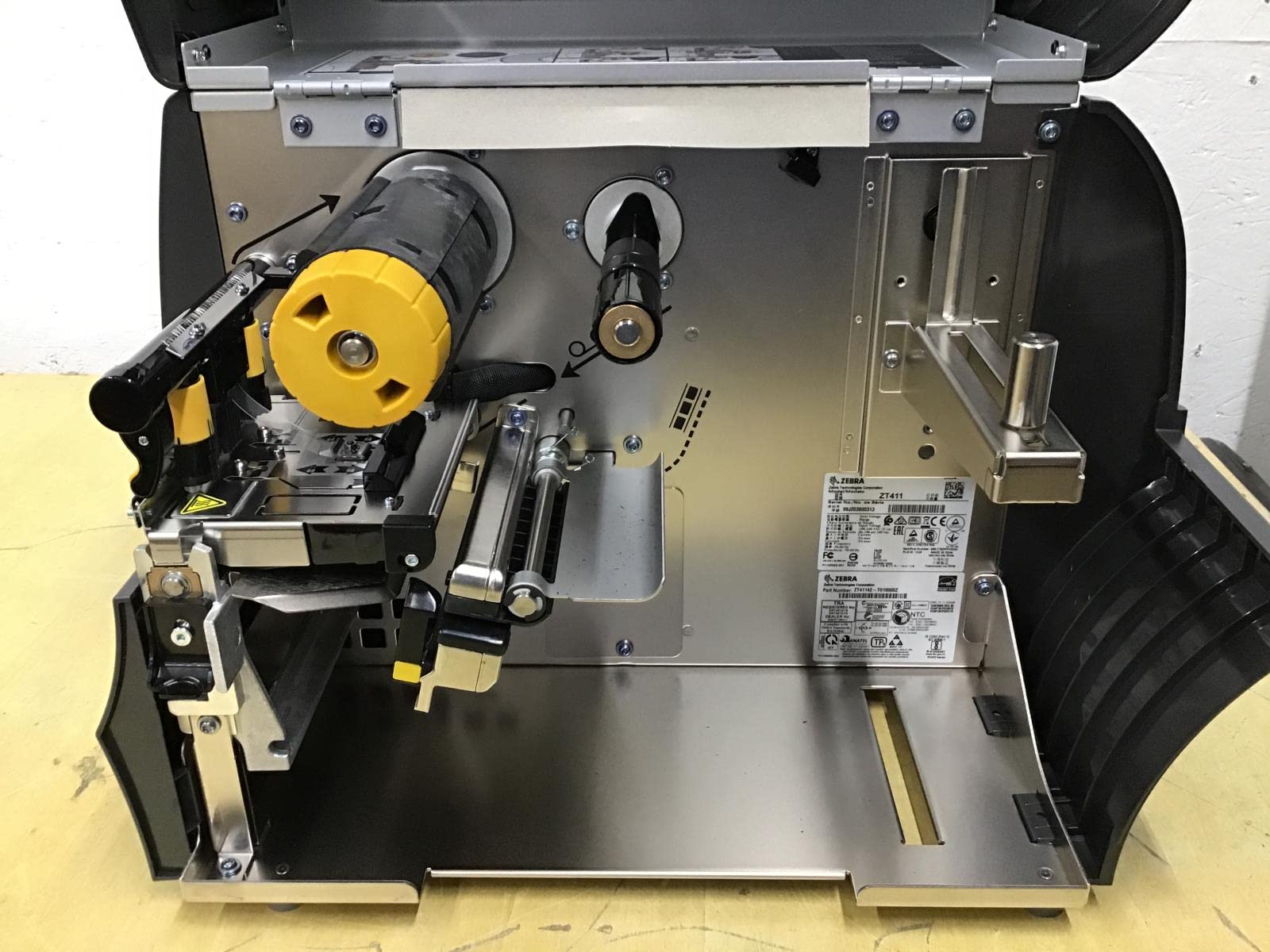 Zebra ZT411 Industrial Printer - Industrial Thermal Transfer Printer ZT411, 4 Inch Print Width, 203 DPI Print Resolution, Serial, USB, Ethernet, Bluetooth, ZT41142-T010000Z