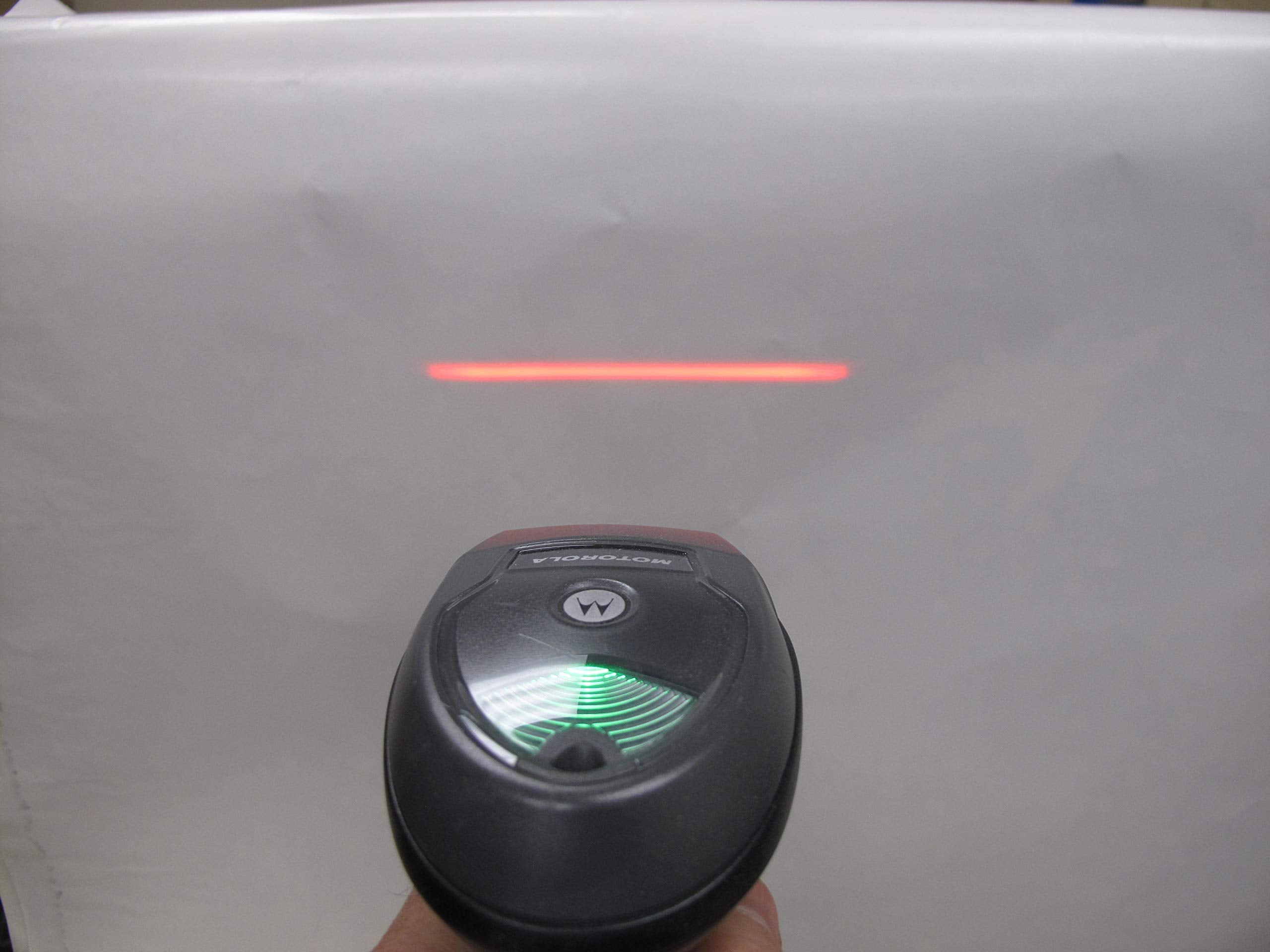 Motorola Solutions LI4278 1D Wireless Barcode Scanner with Cradle and USB Cable