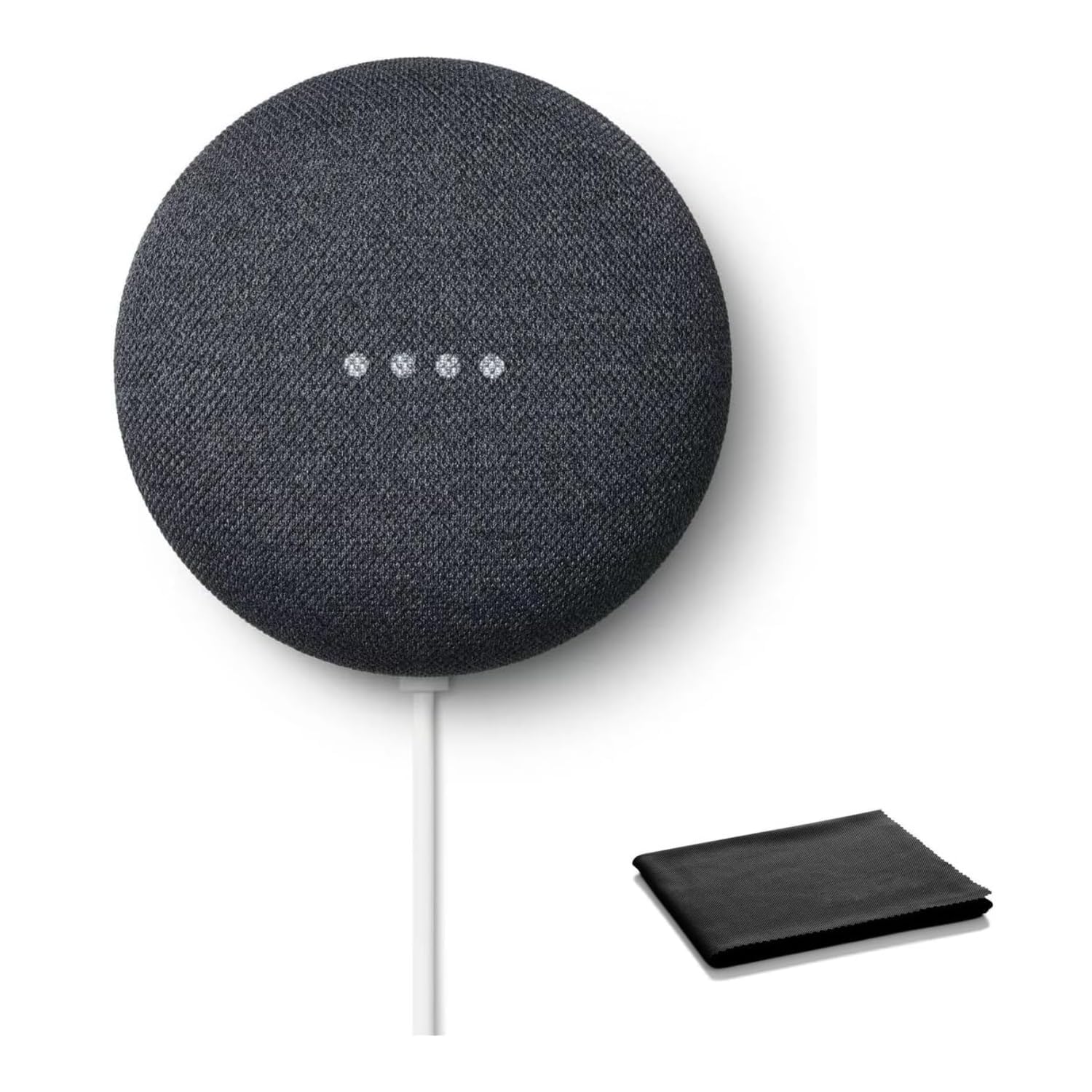 Google Nest Mini Bluetooth Speaker, Japanese Model, Multilingual with Assistant Compatible with English (2nd Generation) Charcoal