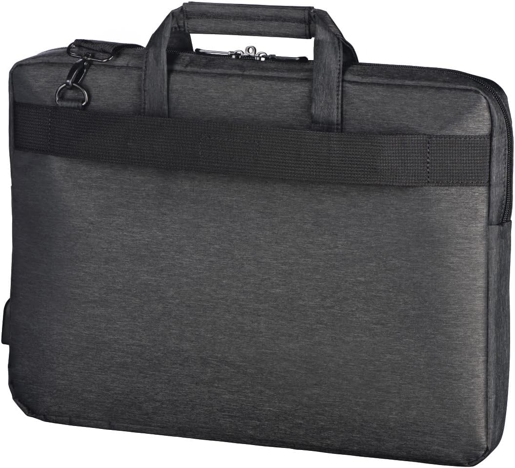 Hama 216576 Manchester Laptop Bag, 14.1-Inch Size, Black