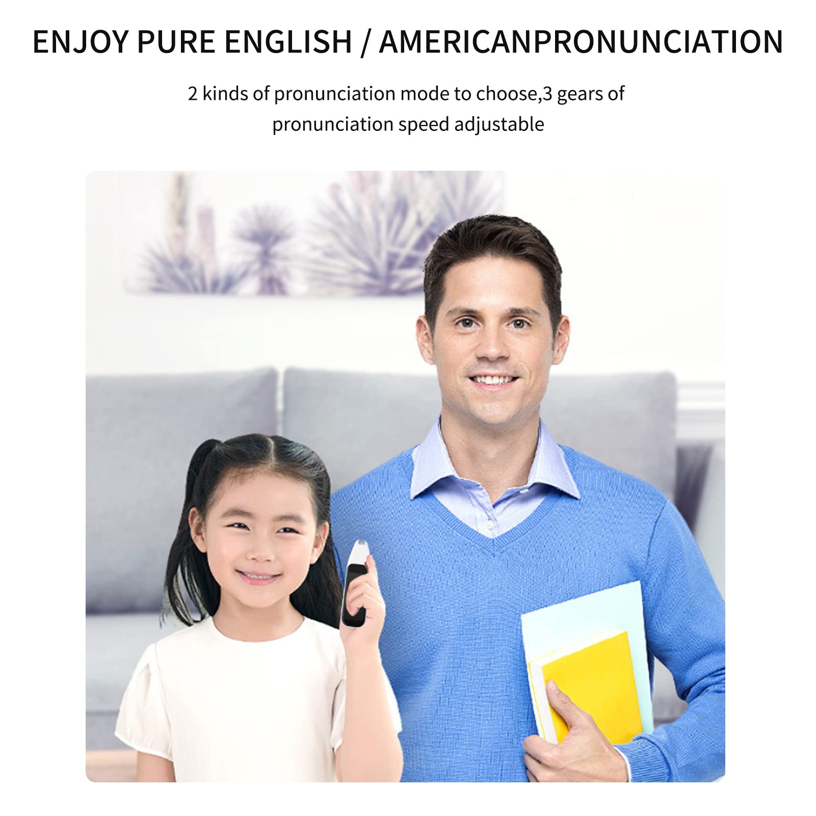 Alisa scanning pen，Dictionary Translation Pen Scanner Text Scanning Reading Translator Device Multilingual Scanner WiFi/Hotspot Connection/Offline Recording Pen Support 112 Languages