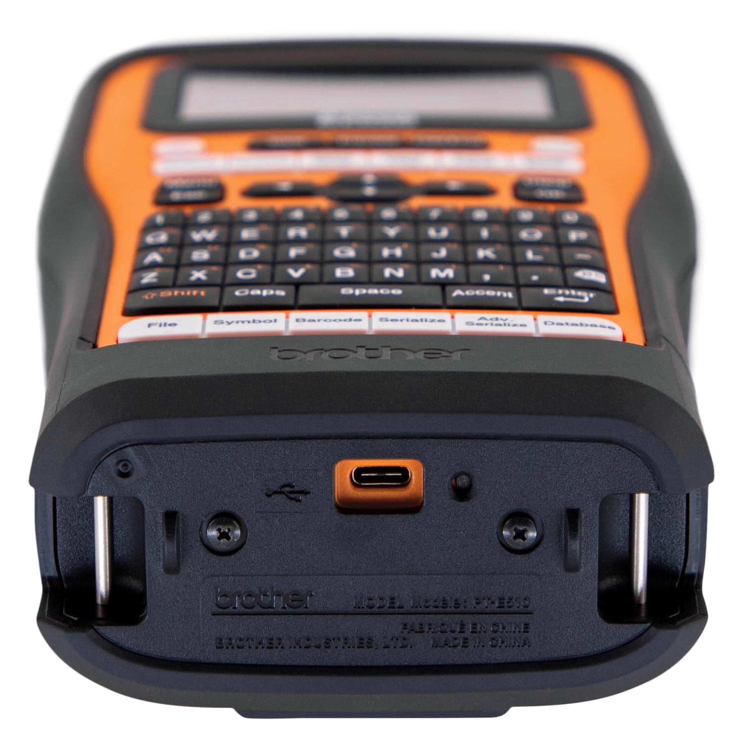 بروذر طابعة ملصقات صناعية محمولة باليد PT-E560BTVP P-Touch Edge مع بلوتوث وقاطع تلقائي مزدوج (حتى 24 ملم)