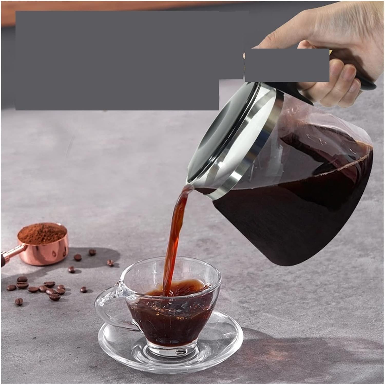 Electric Coffee Maker 800w,1.2L KA3063