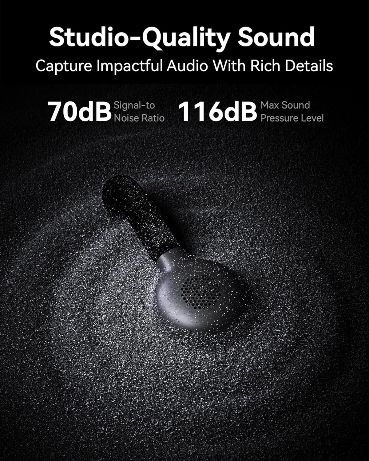 Hollyland Lark M2S Ultimate Combo Wireless Lavalier Microphone (Camera RX+Lightning RX+Type-C RX) iPhone/Camera/Android/PC, Built-in Mic, Titanium Clip Noise Cancellation, Vlog