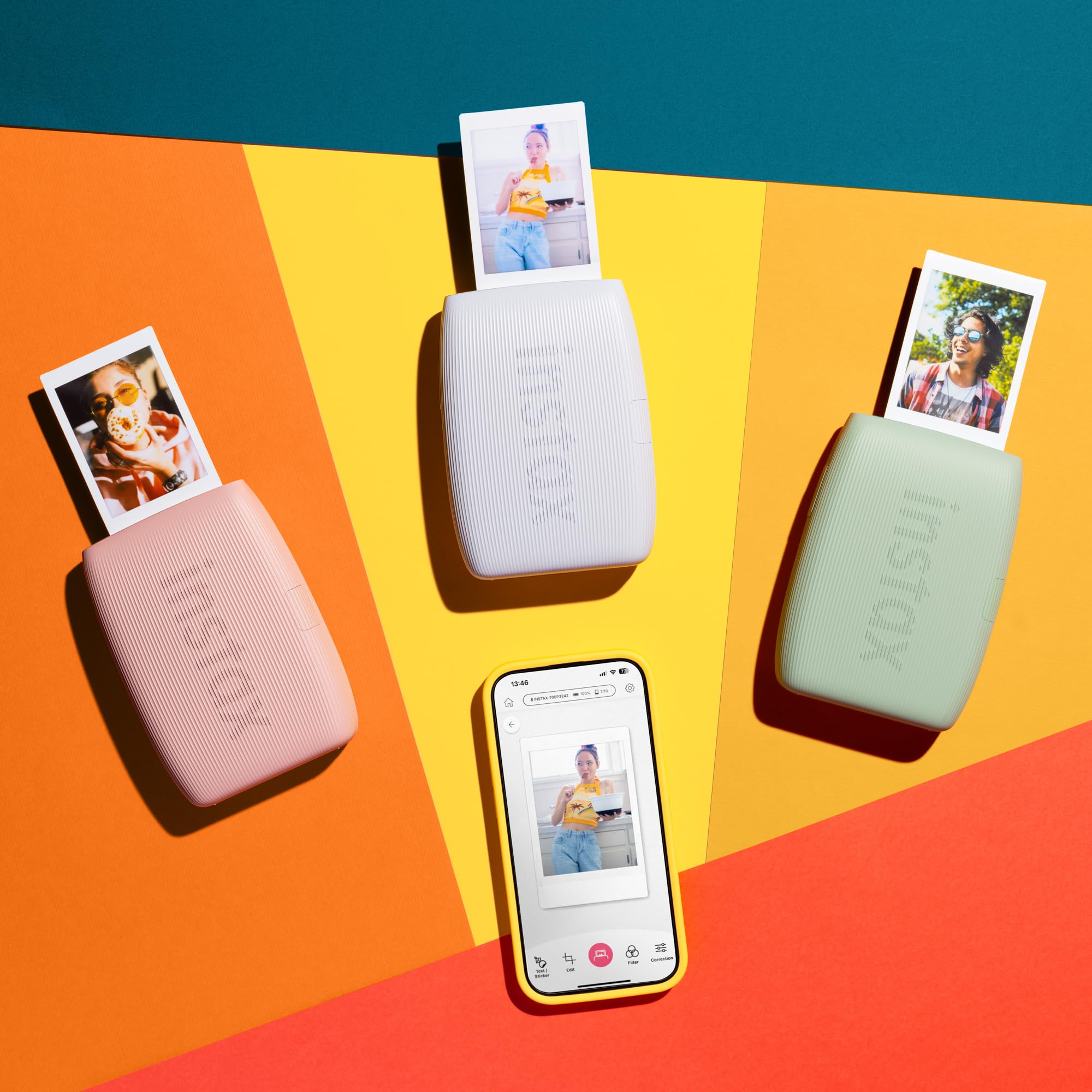 Instax Mini Link 3 Smartphone Photo Printer, White