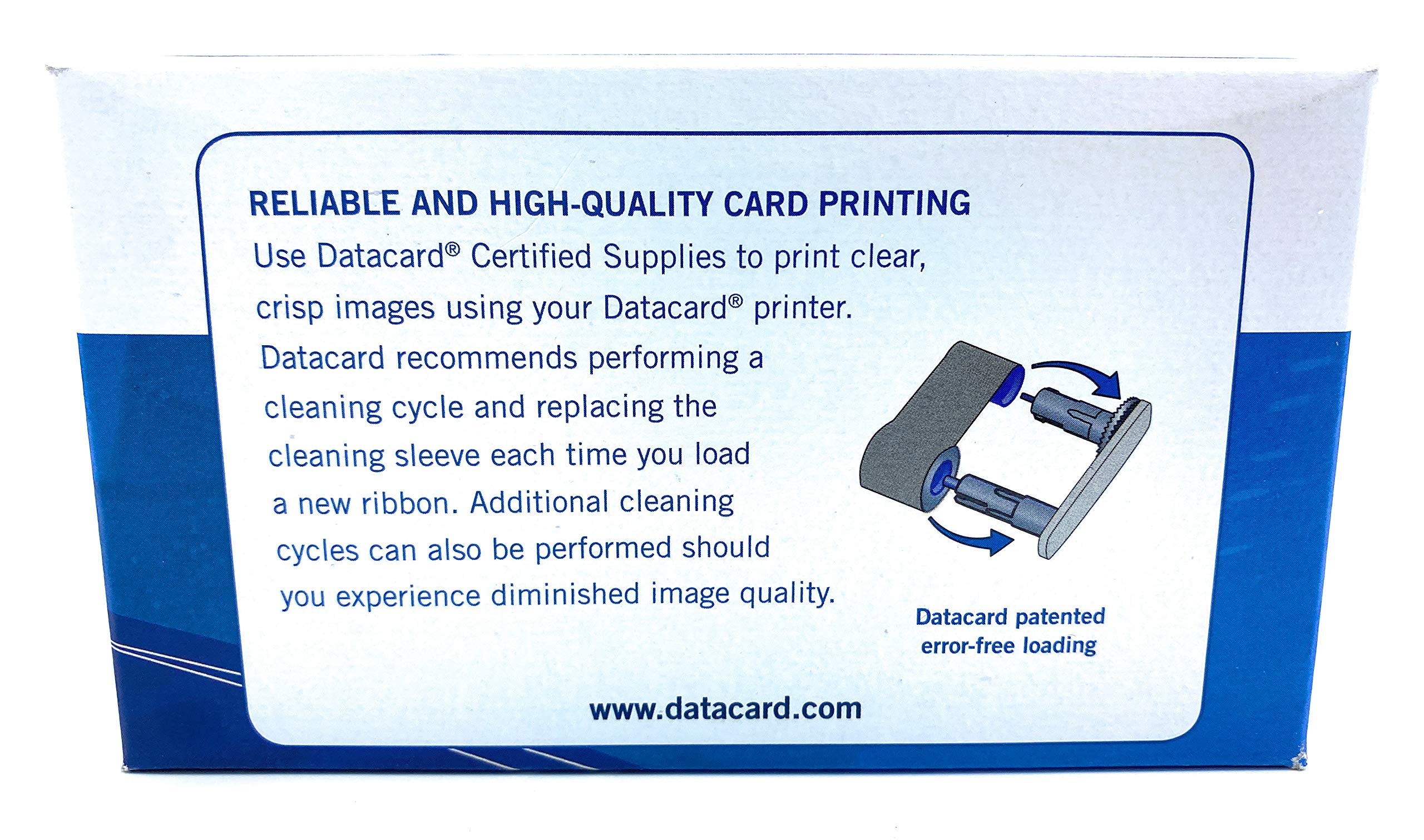 ملصق طباعة Datacard Group معدني فضي 1500 لطابعات Datacard SP35Plus SP55 SP55Plus 532000-054