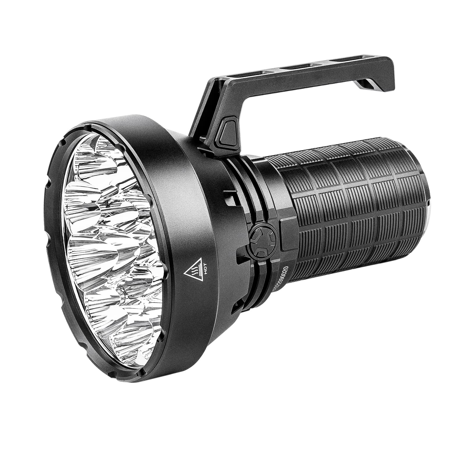 Imalent SR16 Rechargeable Flashlight 55000 Lumens Ultra Bright, Long Beam 1715m Flash Light with Cree XHP50.3 HI LED Waterproof