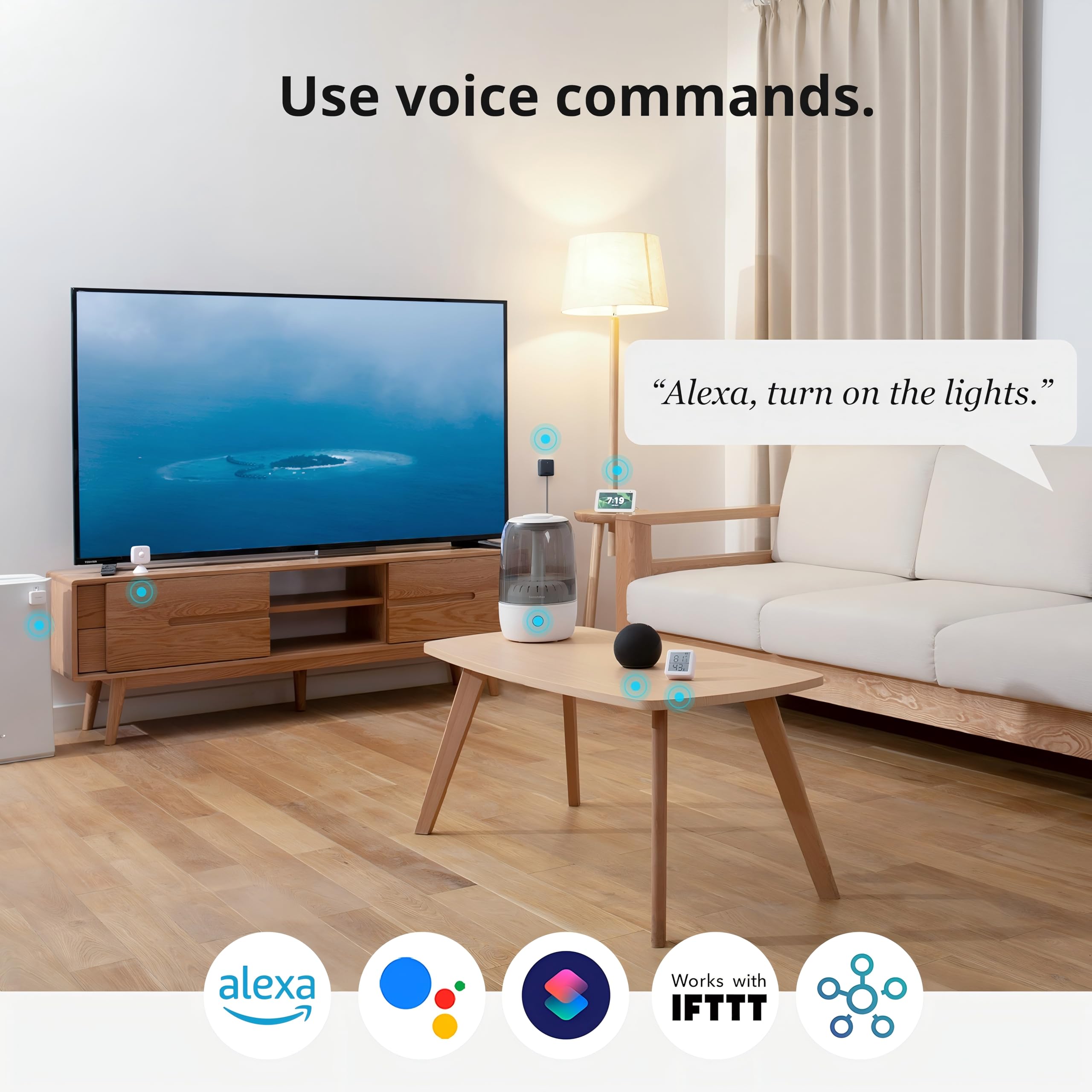 SwitchBot Hub Mini Smart Remote Control, Universal IR Remote Hub for Smart Home, IR Remote for TV and Air Conditioner, Connect SwitchBot Devices to WiFi, Works with Alexa, Google Home, Siri, IFTTT