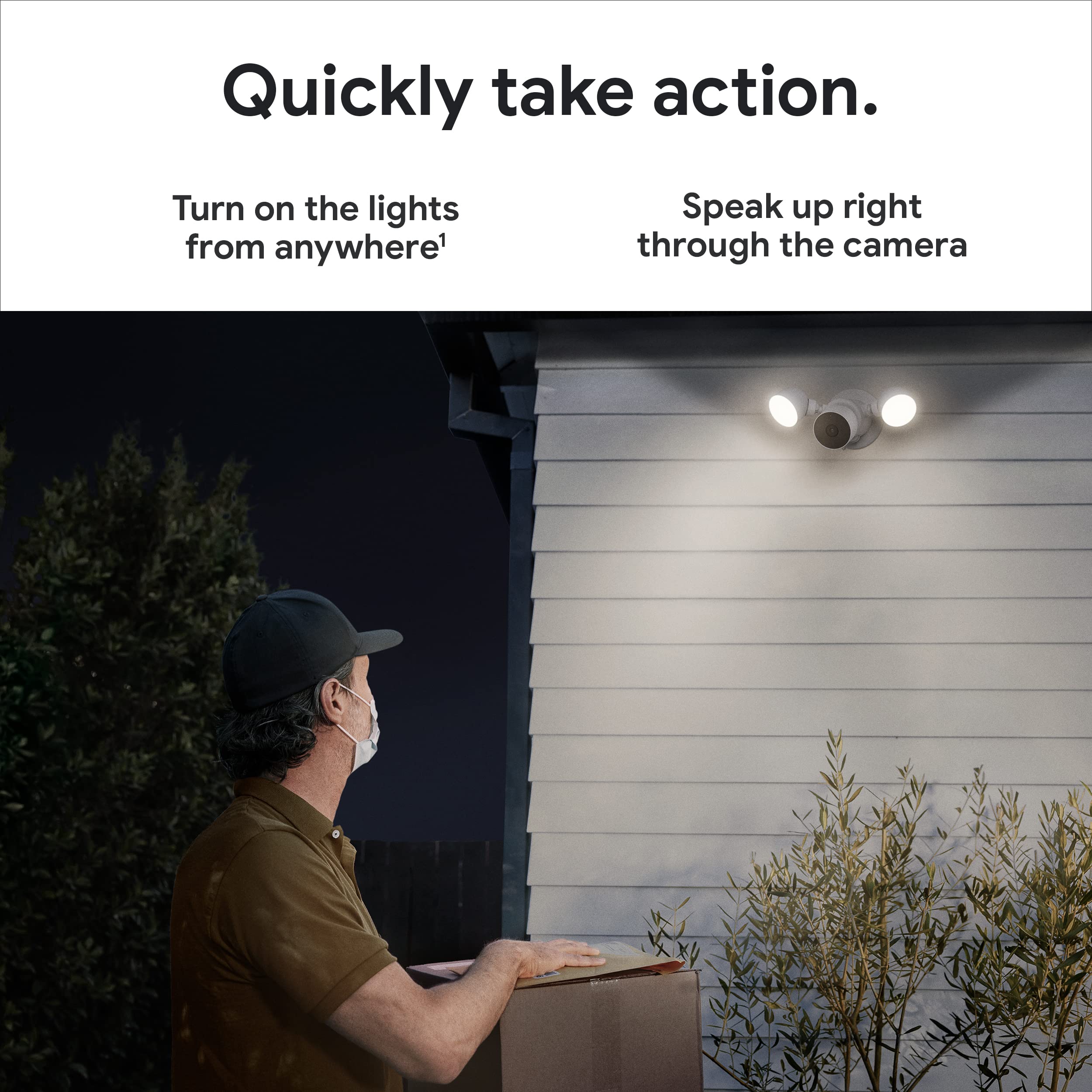 جوجل Nest GA01317-US Camera Battery Outdoor Indoor Snow بطارية
